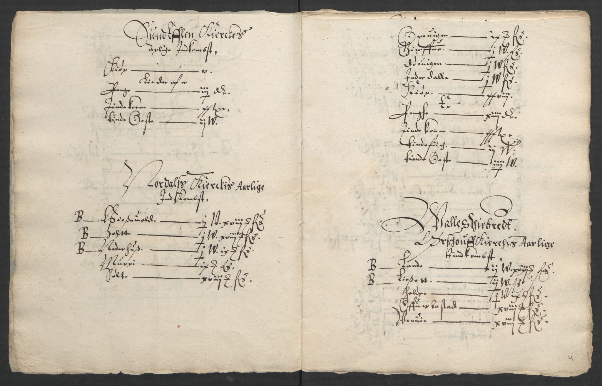 Stattholderembetet 1572-1771, AV/RA-EA-2870/Ek/L0015/0001: Jordebøker til utlikning av rosstjeneste 1624-1626: / Kirke- og prestebolsinntekter i Bergen bispedømme, 1624-1626, p. 107