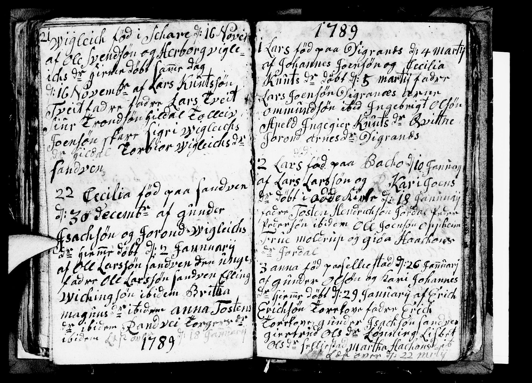 Odda Sokneprestembete, SAB/A-77201/H/Hab: Parish register (copy) no. A 2, 1788-1791, p. 69