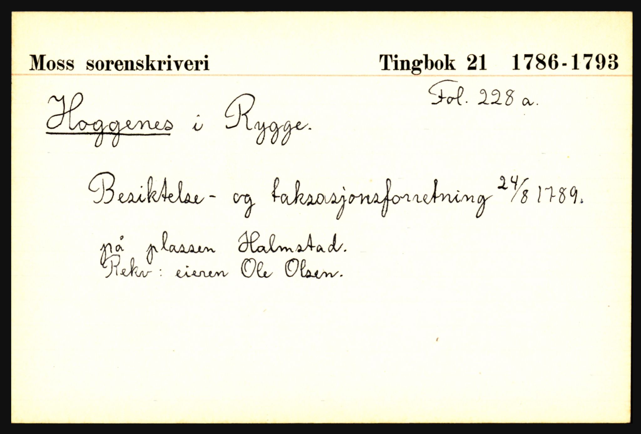 Statsarkivet i Oslo, AV/SAO-A-10621/Z/Za/L0008: Rygge (Hasle - Årvold), Rødenes (Asgjerrud - Åseby), Rømskog (Bøen - Tørnby), Råde (Andersrød - Åren), p. 5