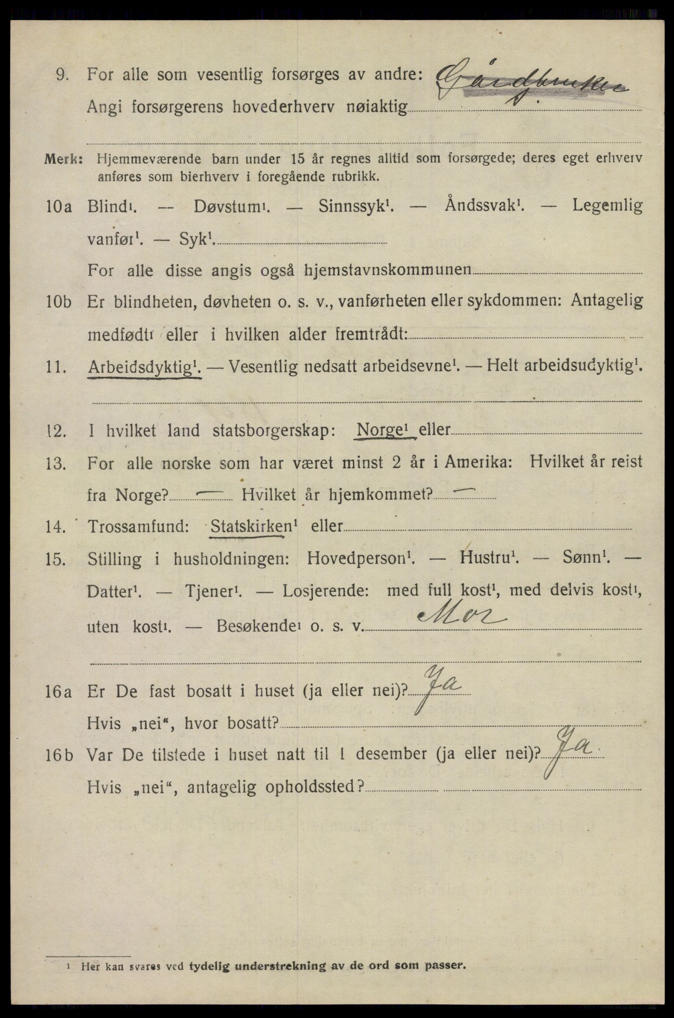 SAO, 1920 census for Nittedal, 1920, p. 2835