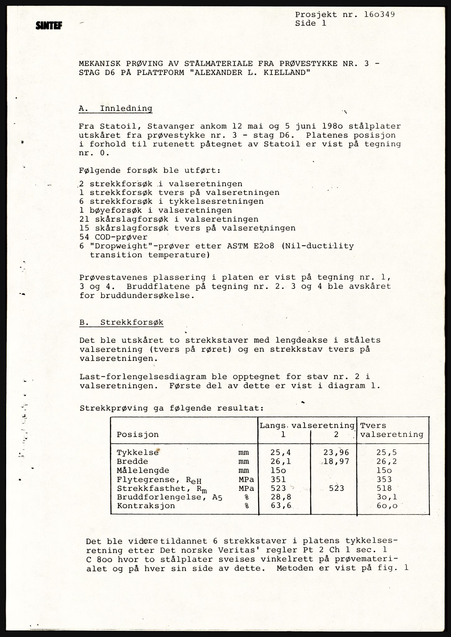 Justisdepartementet, Granskningskommisjonen ved Alexander Kielland-ulykken 27.3.1980, AV/RA-S-1165/D/L0021: V Forankring (Doku.liste + V1-V3 av 3)/W Materialundersøkelser (Doku.liste + W1-W10 av 10 - W9 eske 26), 1980-1981, p. 82