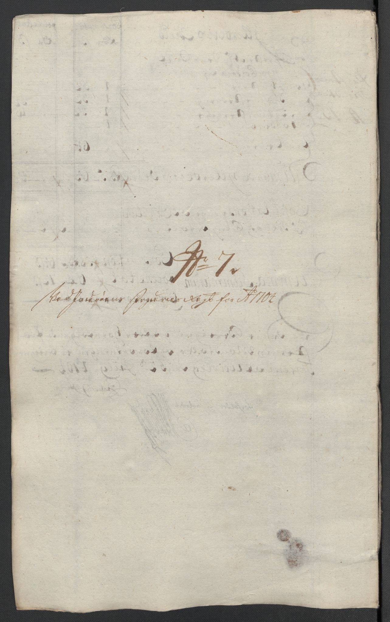 Rentekammeret inntil 1814, Reviderte regnskaper, Fogderegnskap, AV/RA-EA-4092/R63/L4313: Fogderegnskap Inderøy, 1703-1704, p. 488