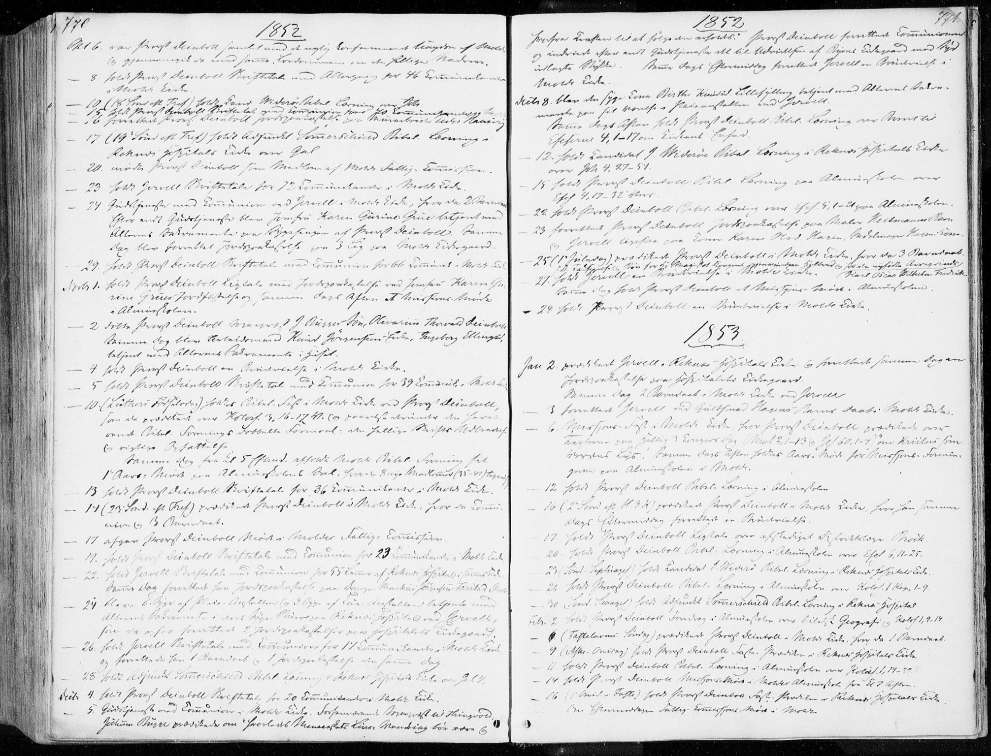 Ministerialprotokoller, klokkerbøker og fødselsregistre - Møre og Romsdal, SAT/A-1454/558/L0689: Parish register (official) no. 558A03, 1843-1872, p. 770-771