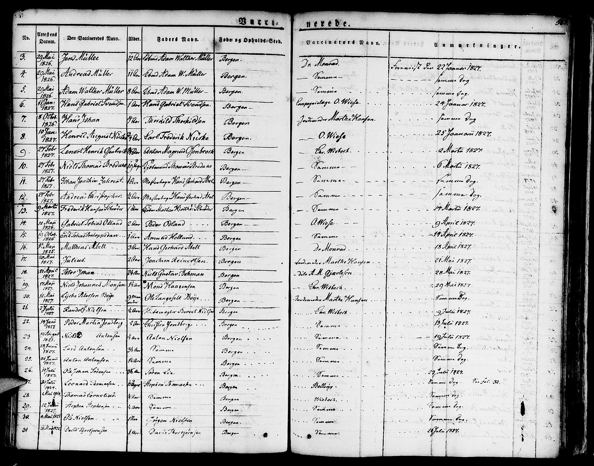 Nykirken Sokneprestembete, SAB/A-77101/H/Haa/L0012: Parish register (official) no. A 12, 1821-1844, p. 563
