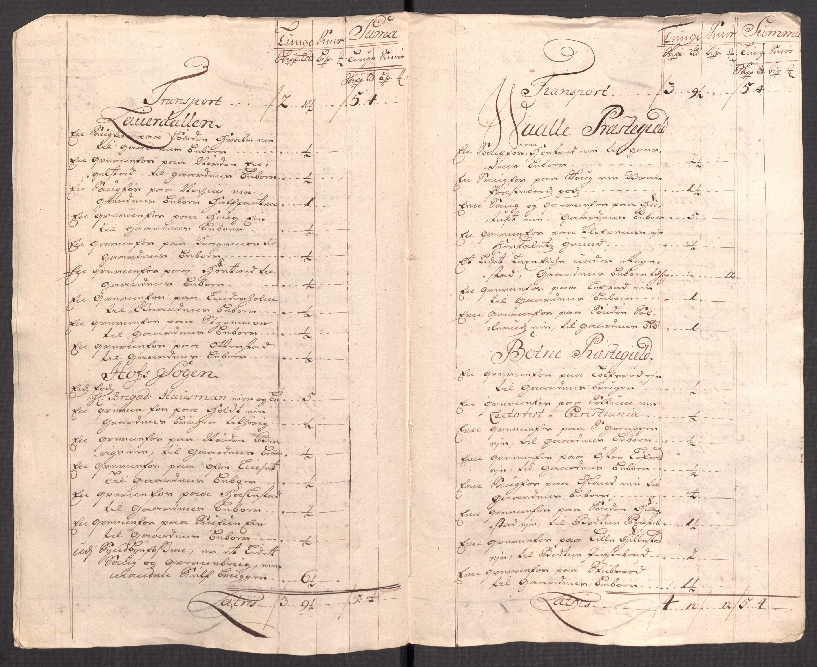 Rentekammeret inntil 1814, Reviderte regnskaper, Fogderegnskap, RA/EA-4092/R32/L1873: Fogderegnskap Jarlsberg grevskap, 1708, p. 255