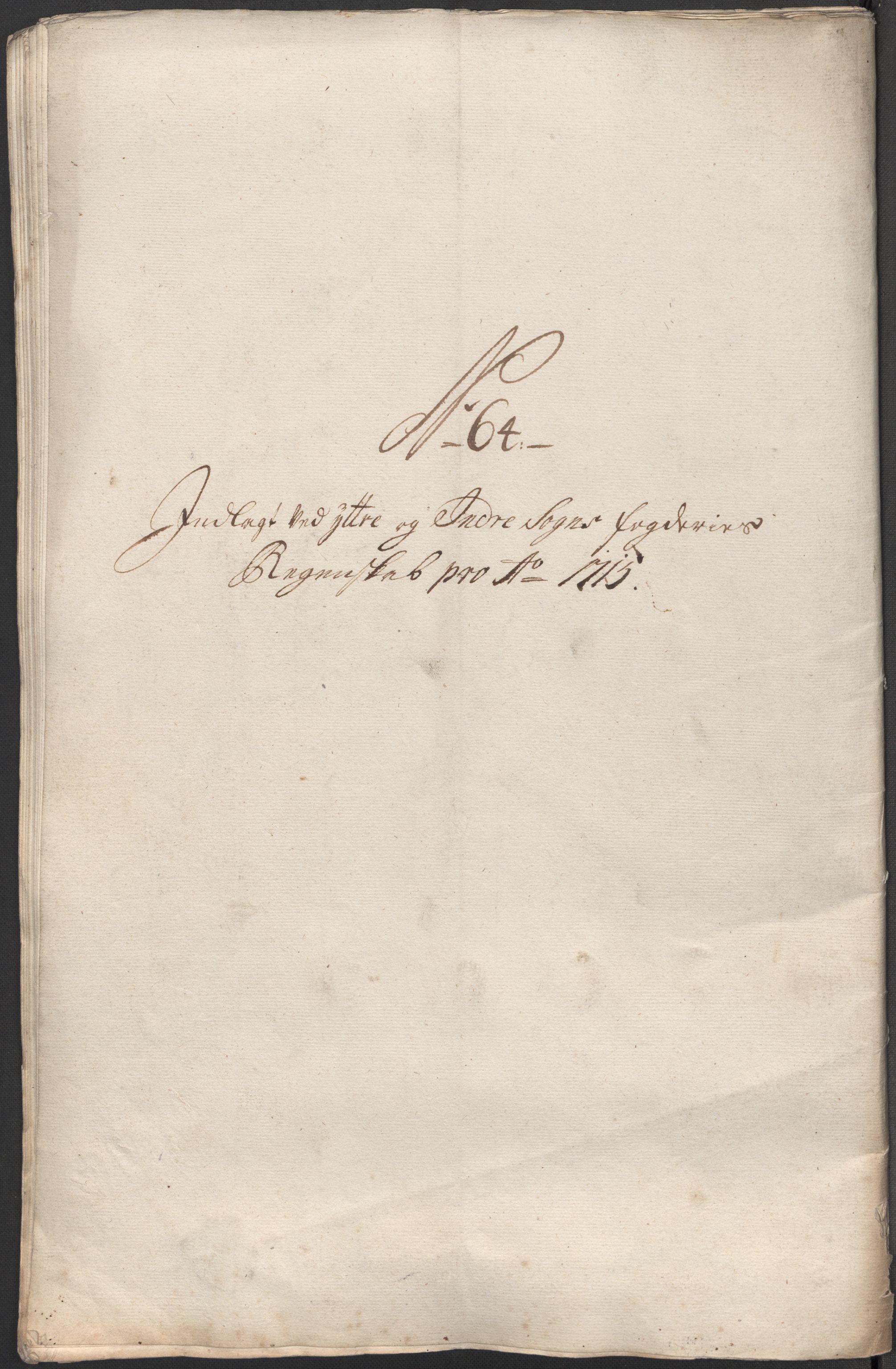 Rentekammeret inntil 1814, Reviderte regnskaper, Fogderegnskap, AV/RA-EA-4092/R52/L3320: Fogderegnskap Sogn, 1715-1716, p. 313