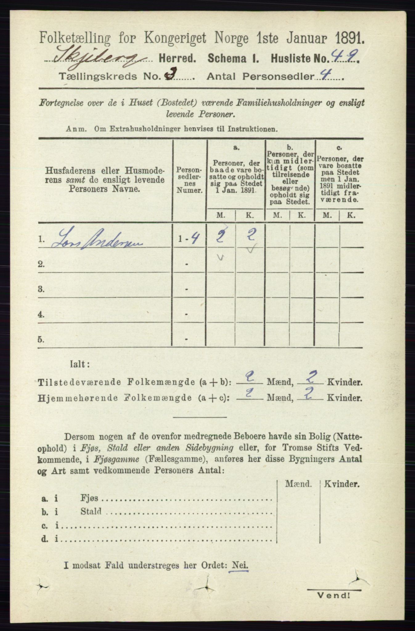 RA, 1891 census for 0115 Skjeberg, 1891, p. 1482