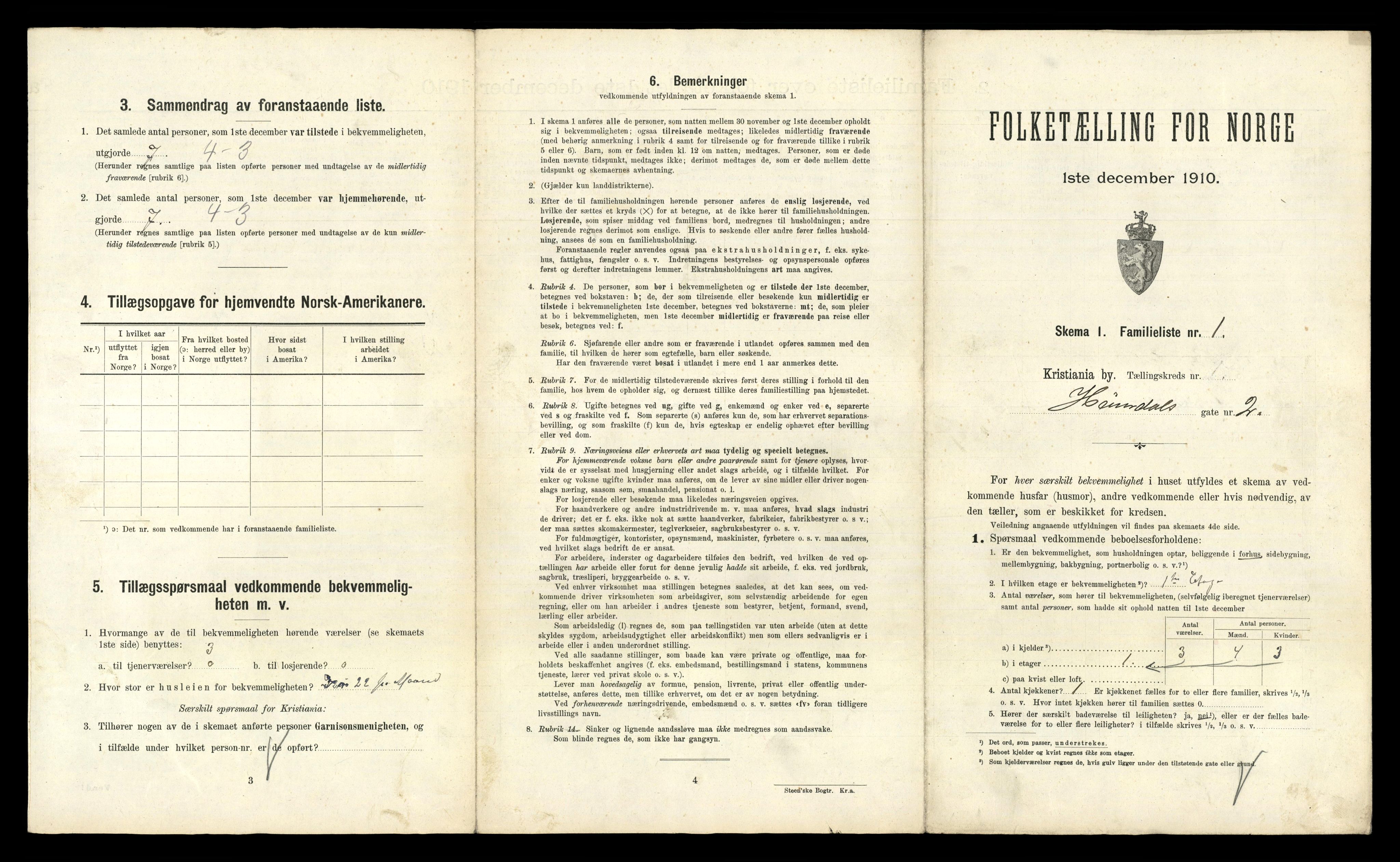 RA, 1910 census for Kristiania, 1910, p. 35819