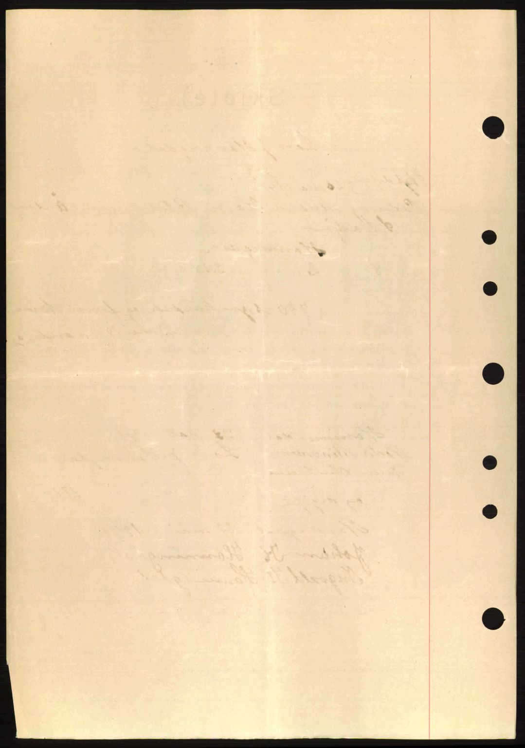 Nordre Sunnmøre sorenskriveri, SAT/A-0006/1/2/2C/2Ca: Mortgage book no. A11, 1941-1941, Diary no: : 869/1941