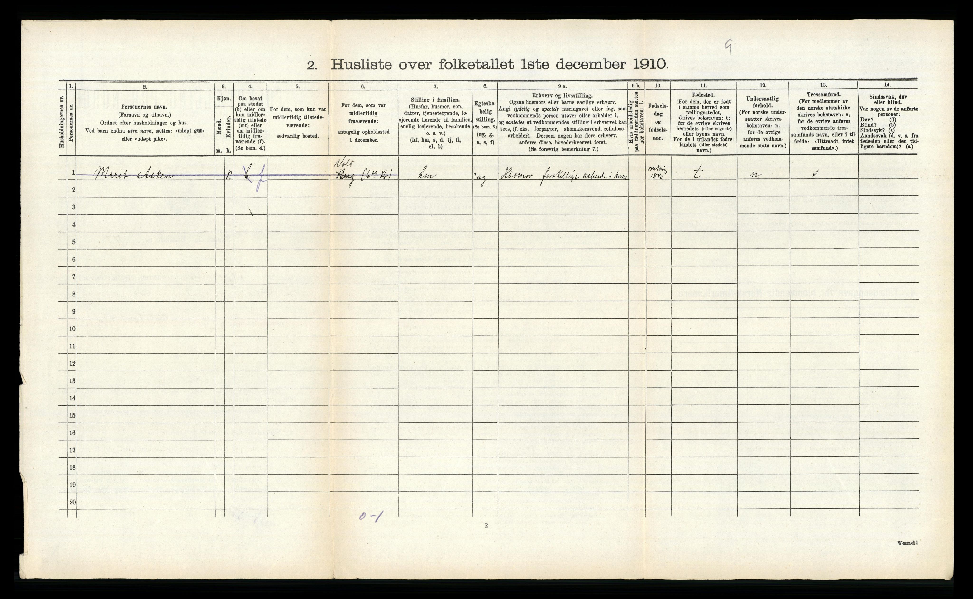 RA, 1910 census for Stjørdal, 1910, p. 961