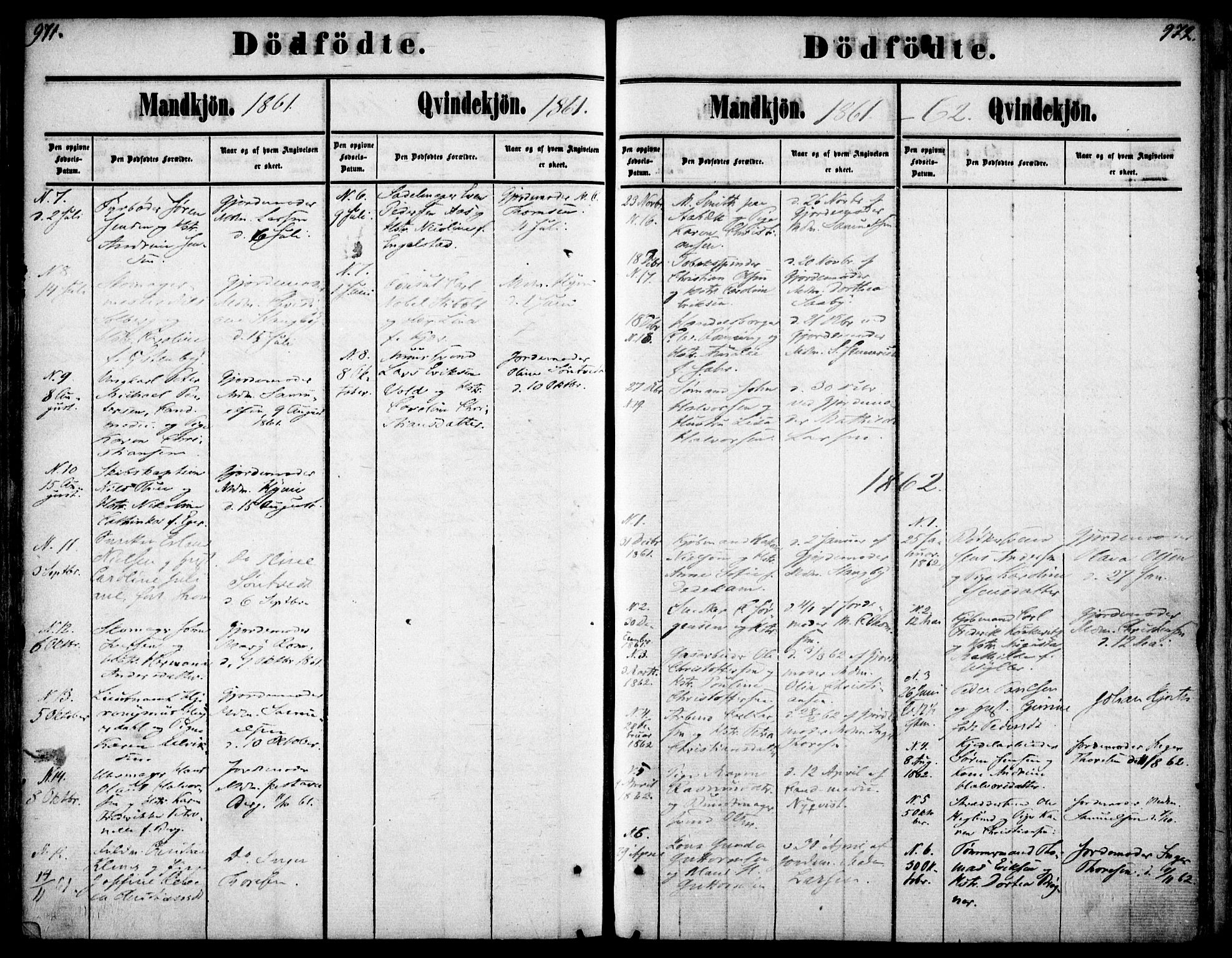 Oslo domkirke Kirkebøker, SAO/A-10752/F/Fa/L0025: Parish register (official) no. 25, 1847-1867, p. 971-972