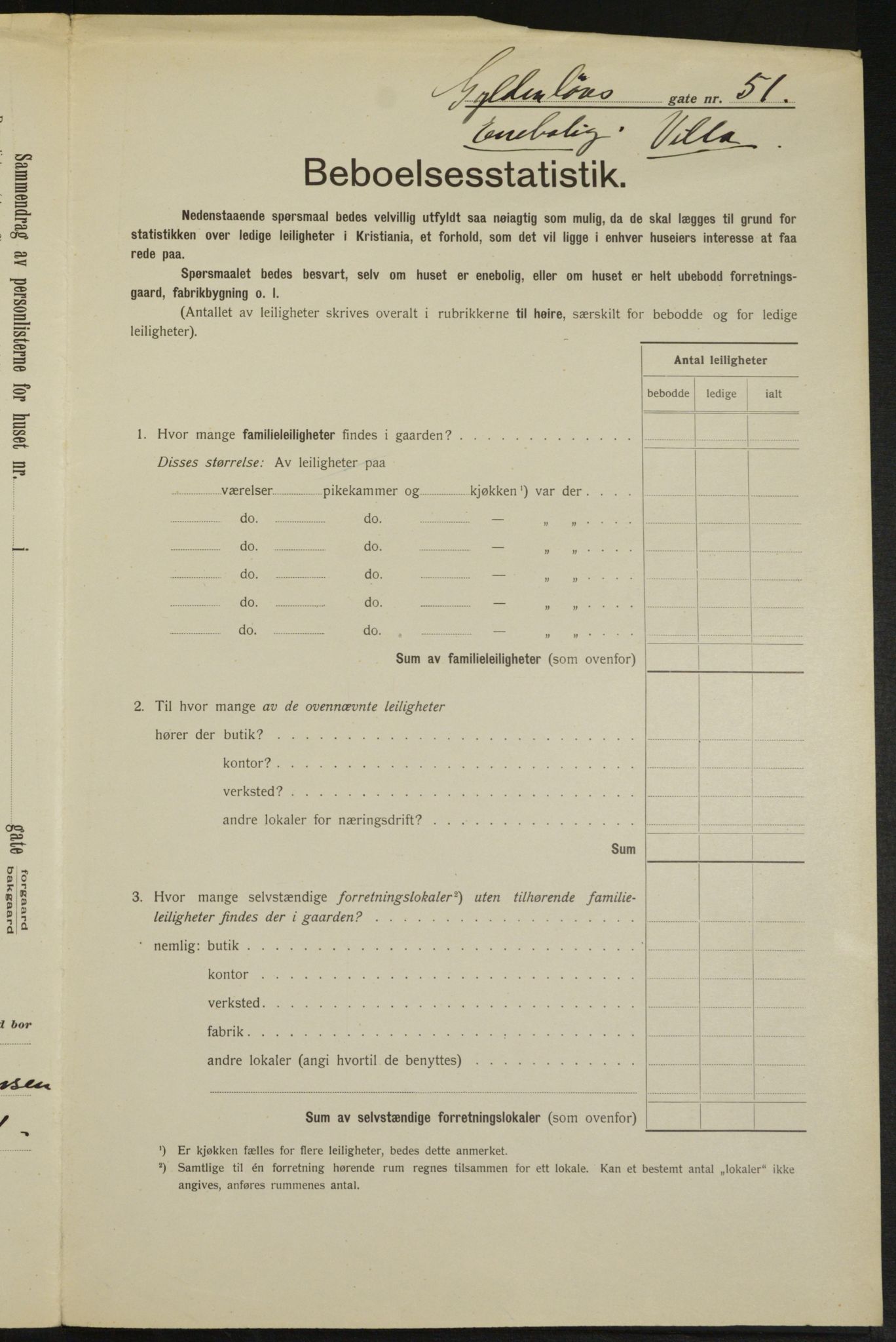 OBA, Municipal Census 1913 for Kristiania, 1913, p. 32749