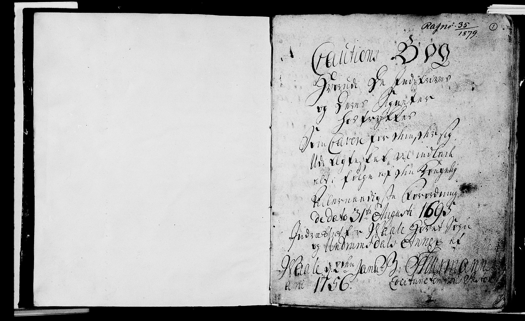 Våle kirkebøker, SAKO/A-334/H/Hb/L0002: Best man's statements no. 2, 1756-1799, p. 1