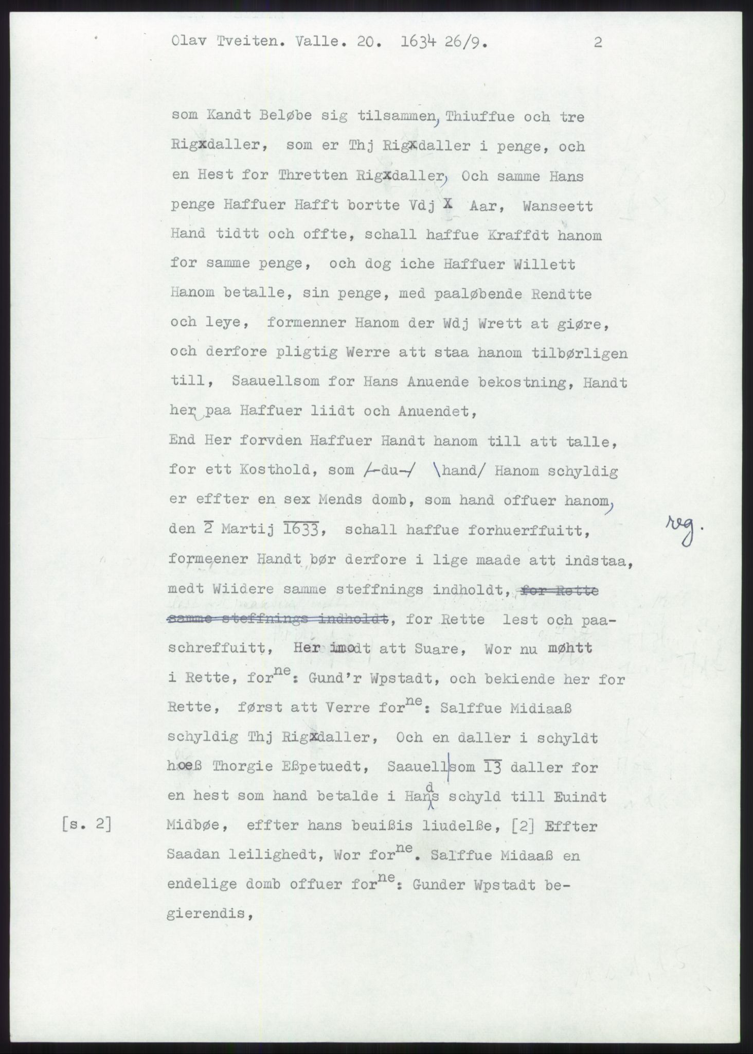 Samlinger til kildeutgivelse, Diplomavskriftsamlingen, RA/EA-4053/H/Ha, p. 40