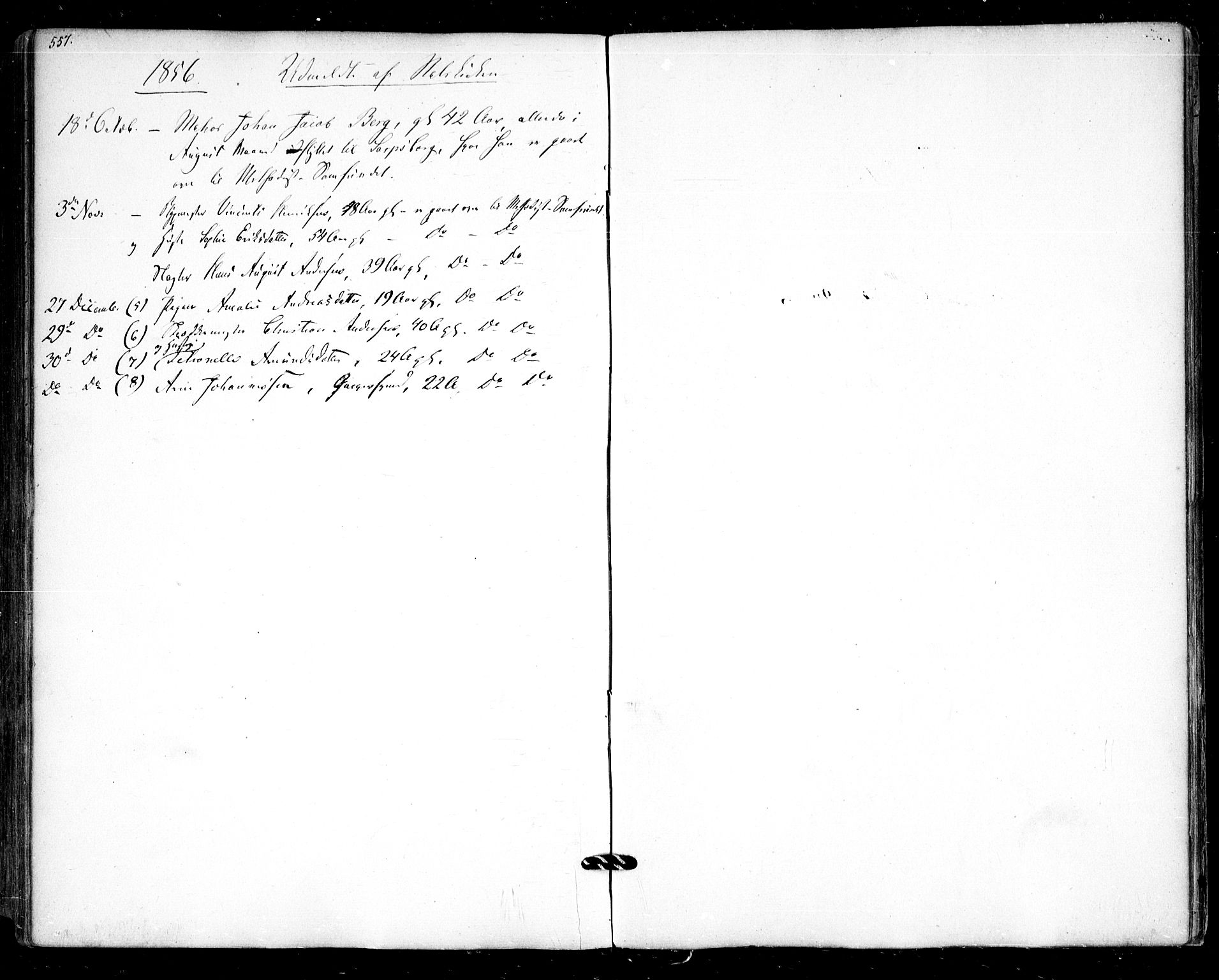 Halden prestekontor Kirkebøker, AV/SAO-A-10909/F/Fa/L0006: Parish register (official) no. I 6, 1845-1856, p. 557