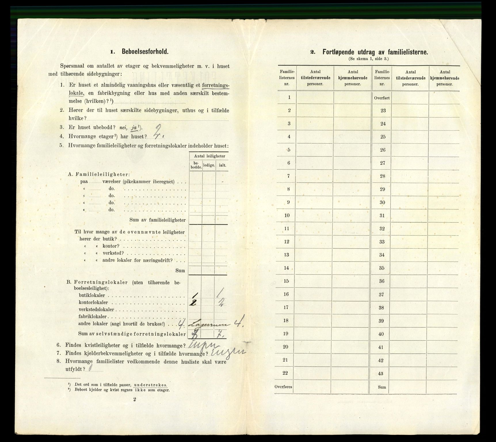 RA, 1910 census for Bergen, 1910, p. 14190