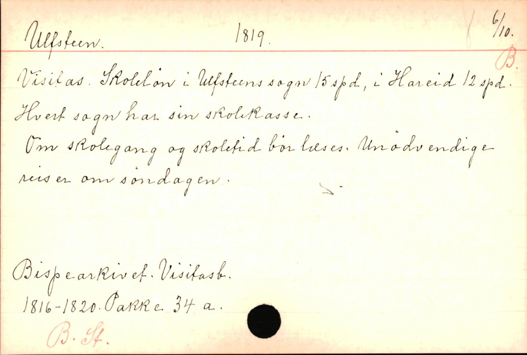 Haugen, Johannes - lærer, AV/SAB-SAB/PA-0036/01/L0001: Om klokkere og lærere, 1521-1904, p. 10611