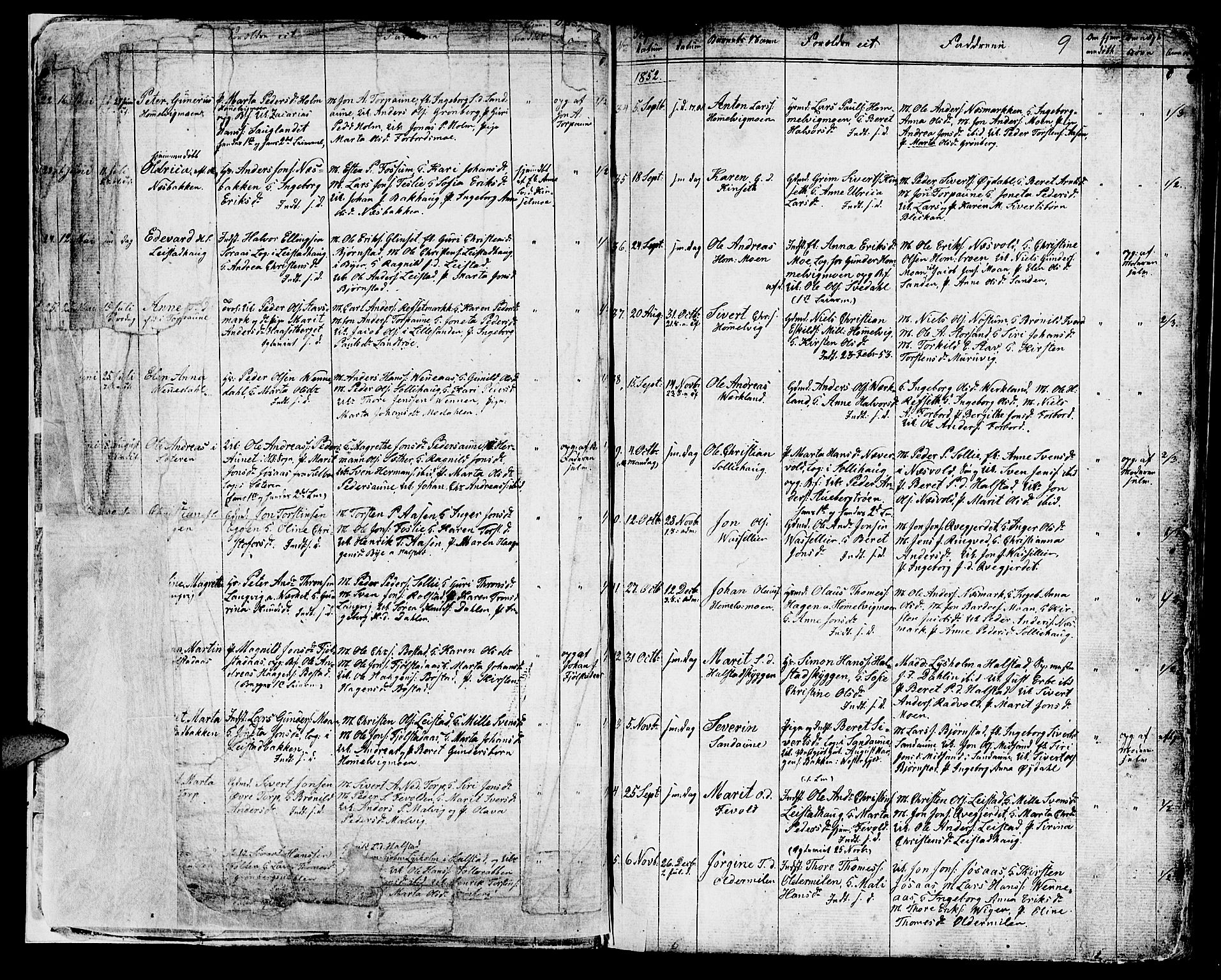 Ministerialprotokoller, klokkerbøker og fødselsregistre - Sør-Trøndelag, SAT/A-1456/616/L0422: Parish register (copy) no. 616C05, 1850-1888, p. 7