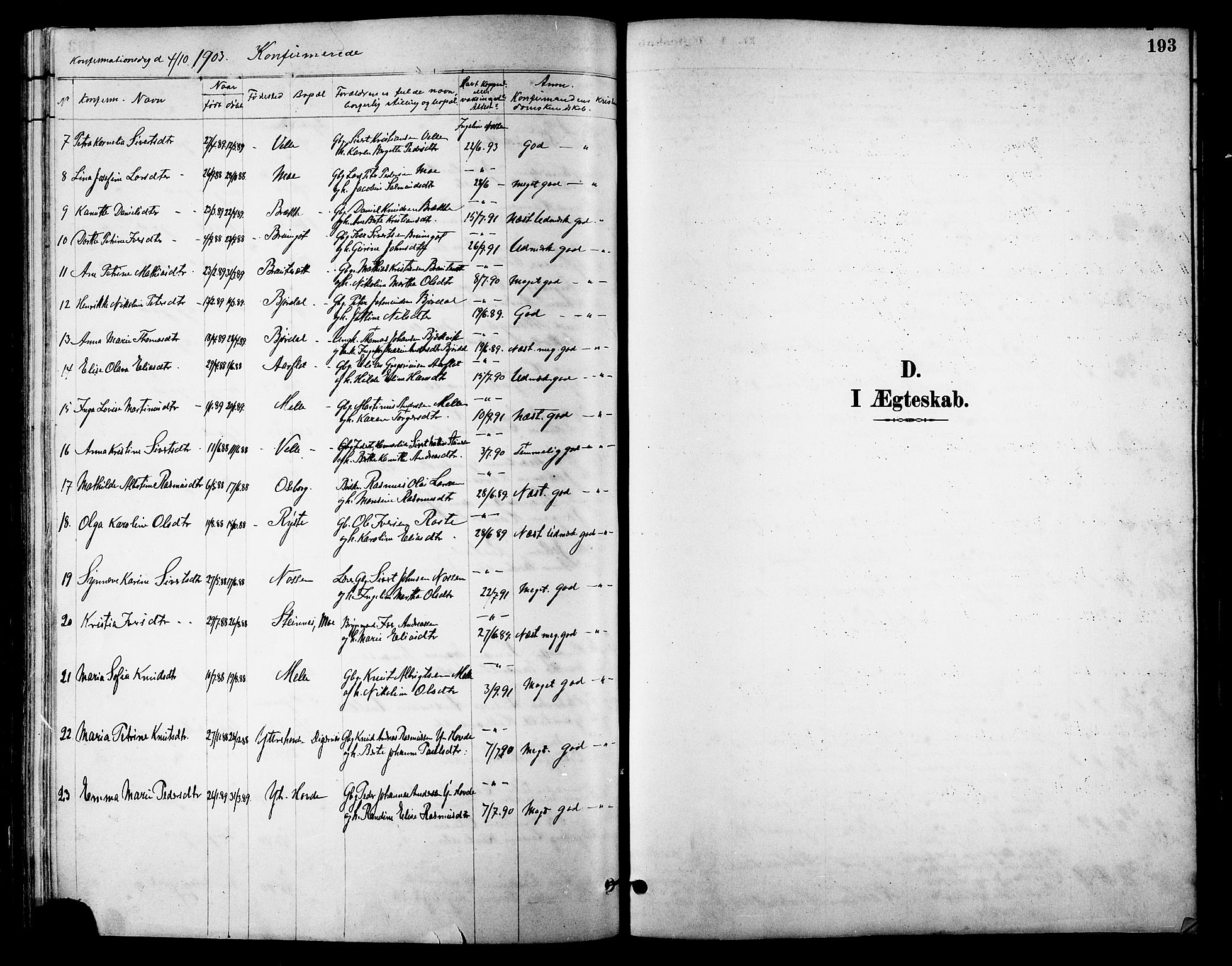 Ministerialprotokoller, klokkerbøker og fødselsregistre - Møre og Romsdal, AV/SAT-A-1454/513/L0189: Parish register (copy) no. 513C03, 1883-1904, p. 193