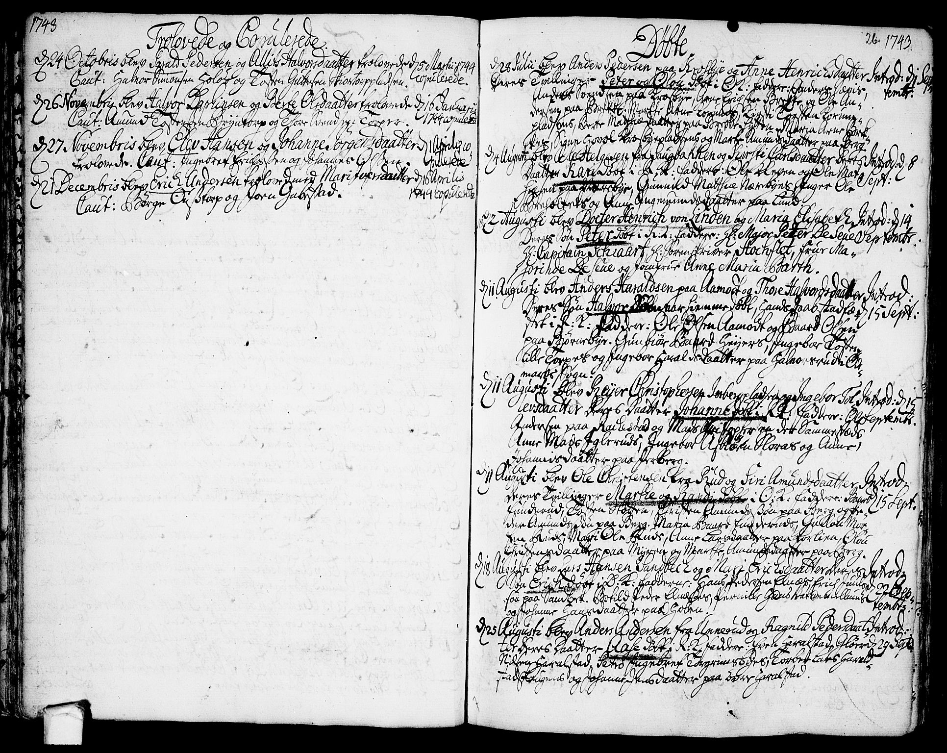 Rakkestad prestekontor Kirkebøker, AV/SAO-A-2008/F/Fa/L0002: Parish register (official) no. I 2, 1741-1751, p. 26