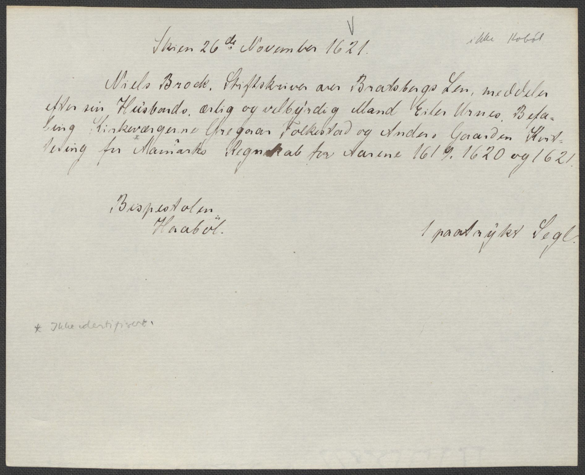 Riksarkivets diplomsamling, AV/RA-EA-5965/F15/L0005: Prestearkiv - Østfold, 1572-1830, p. 228