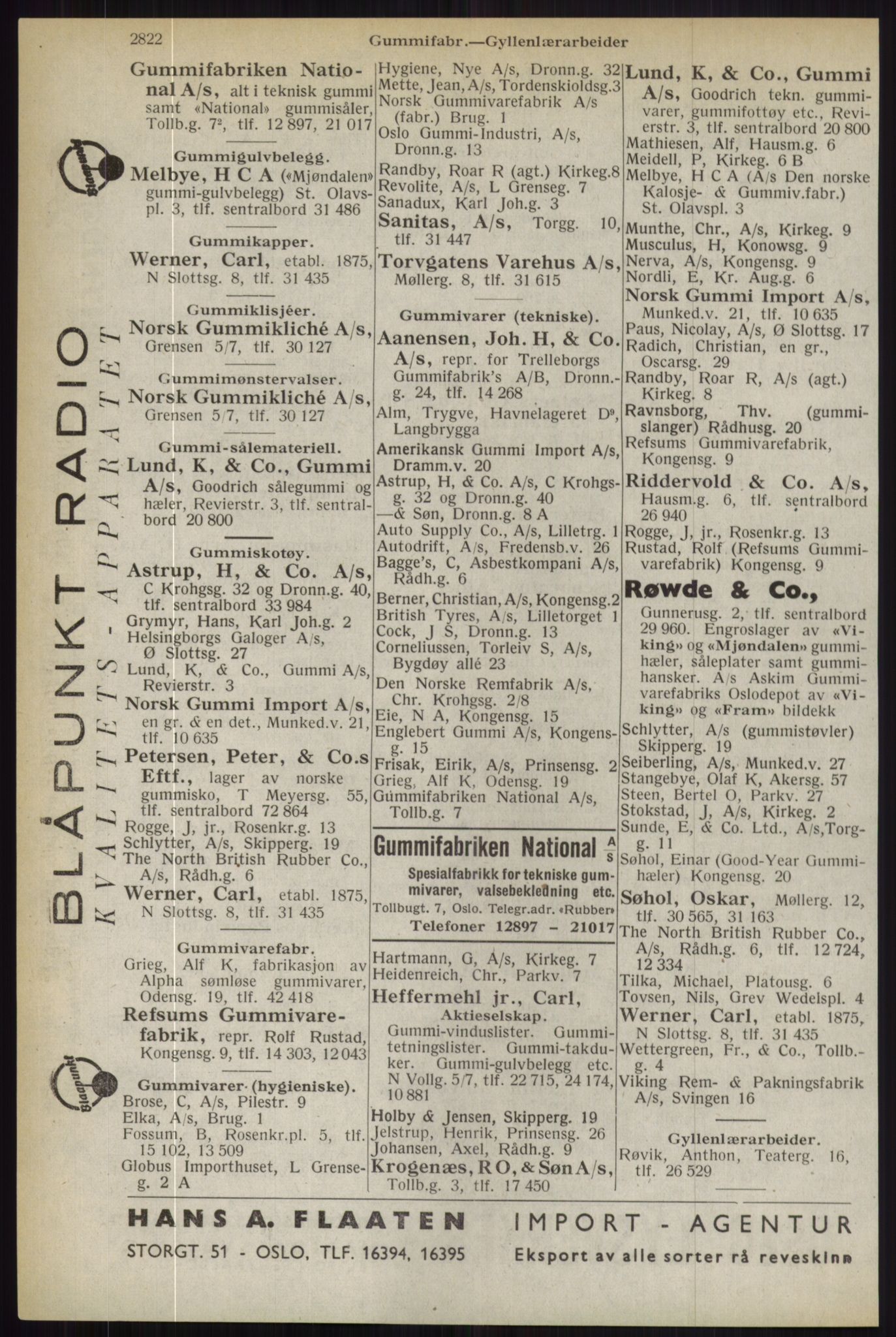 Kristiania/Oslo adressebok, PUBL/-, 1944, p. 2822