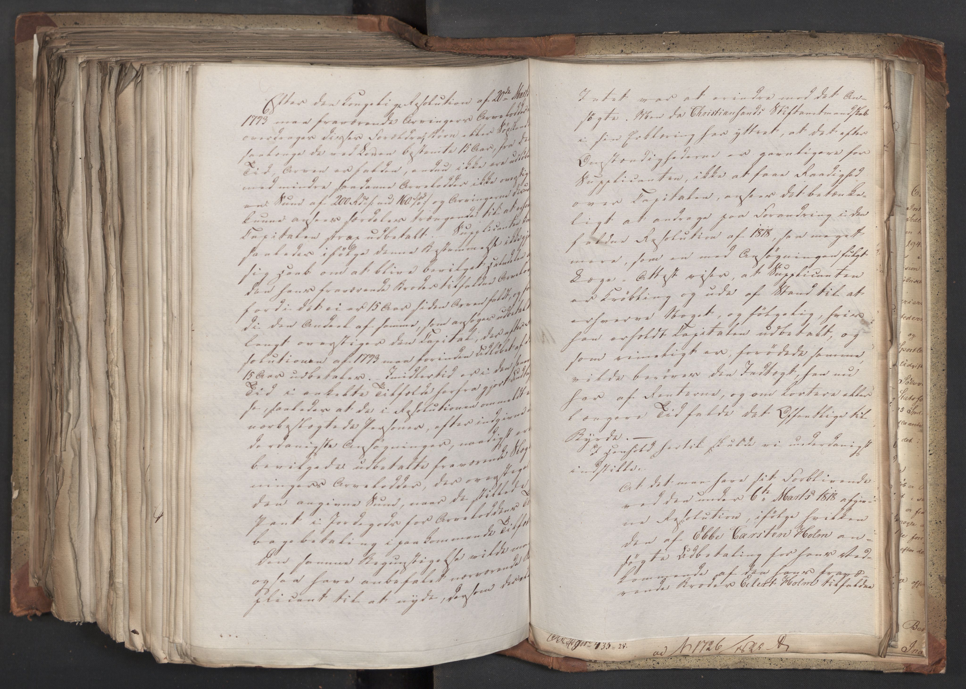 Statsrådsavdelingen i Stockholm, AV/RA-S-1003/D/Da/L0042: Regjeringsinnstillinger nr. 2467-2705, 1825, p. 623