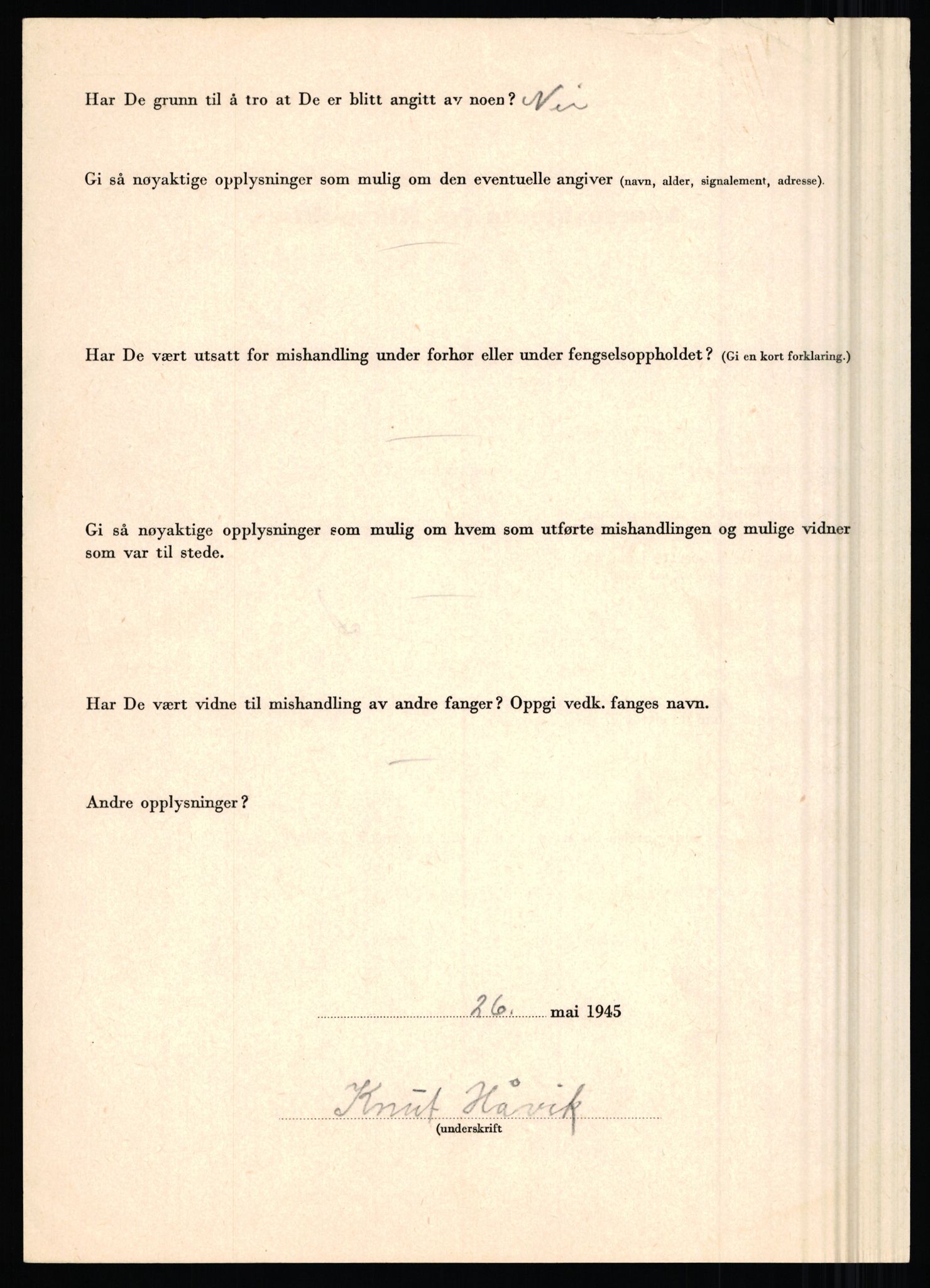 Rikspolitisjefen, AV/RA-S-1560/L/L0007: Heen, Erik C. - Iversen, Trygve, 1940-1945, p. 1068