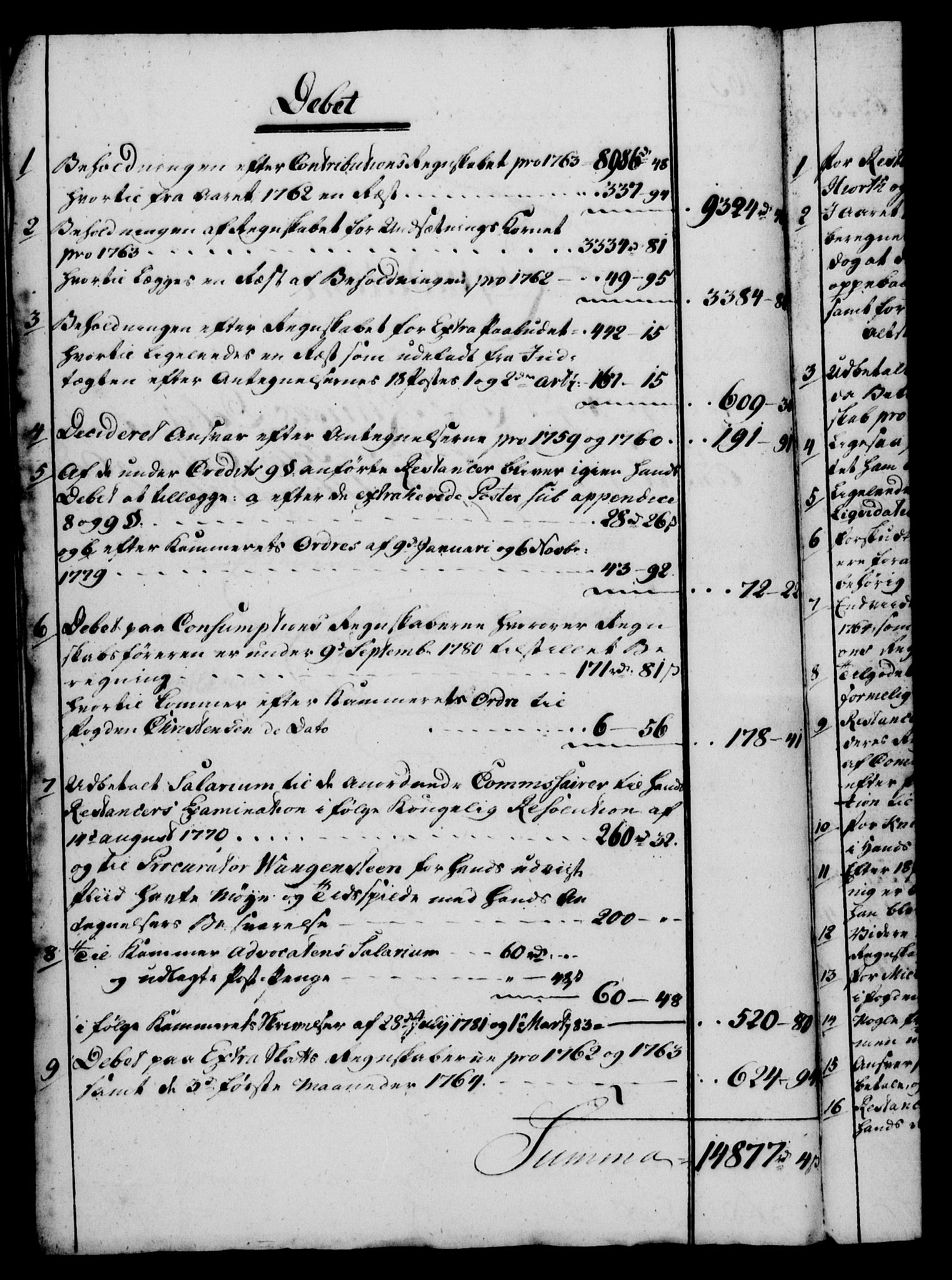 Rentekammeret, Kammerkanselliet, AV/RA-EA-3111/G/Gf/Gfa/L0070: Norsk relasjons- og resolusjonsprotokoll (merket RK 52.70), 1788, p. 504