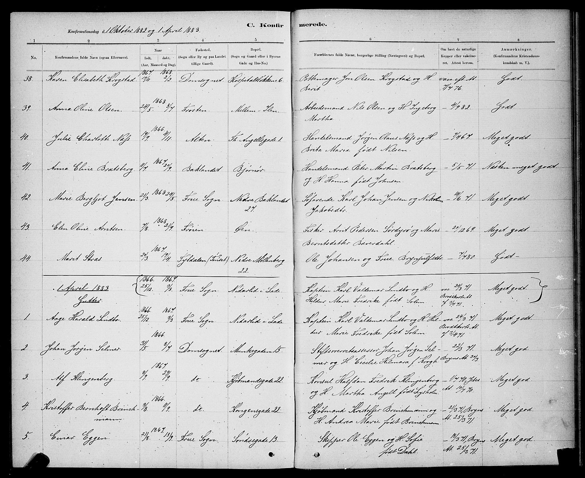 Ministerialprotokoller, klokkerbøker og fødselsregistre - Sør-Trøndelag, AV/SAT-A-1456/601/L0091: Parish register (copy) no. 601C09, 1878-1883