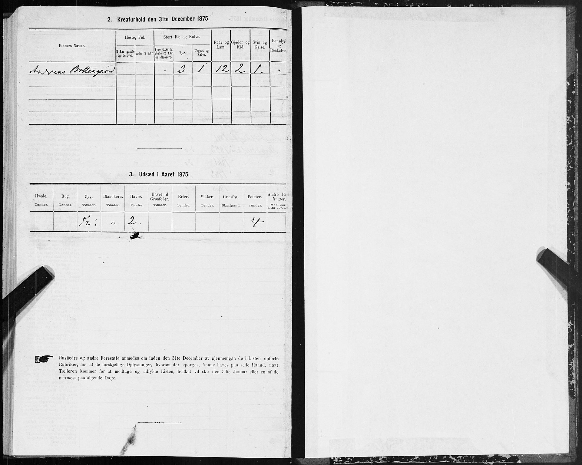 SAT, 1875 census for 1627P Bjugn, 1875