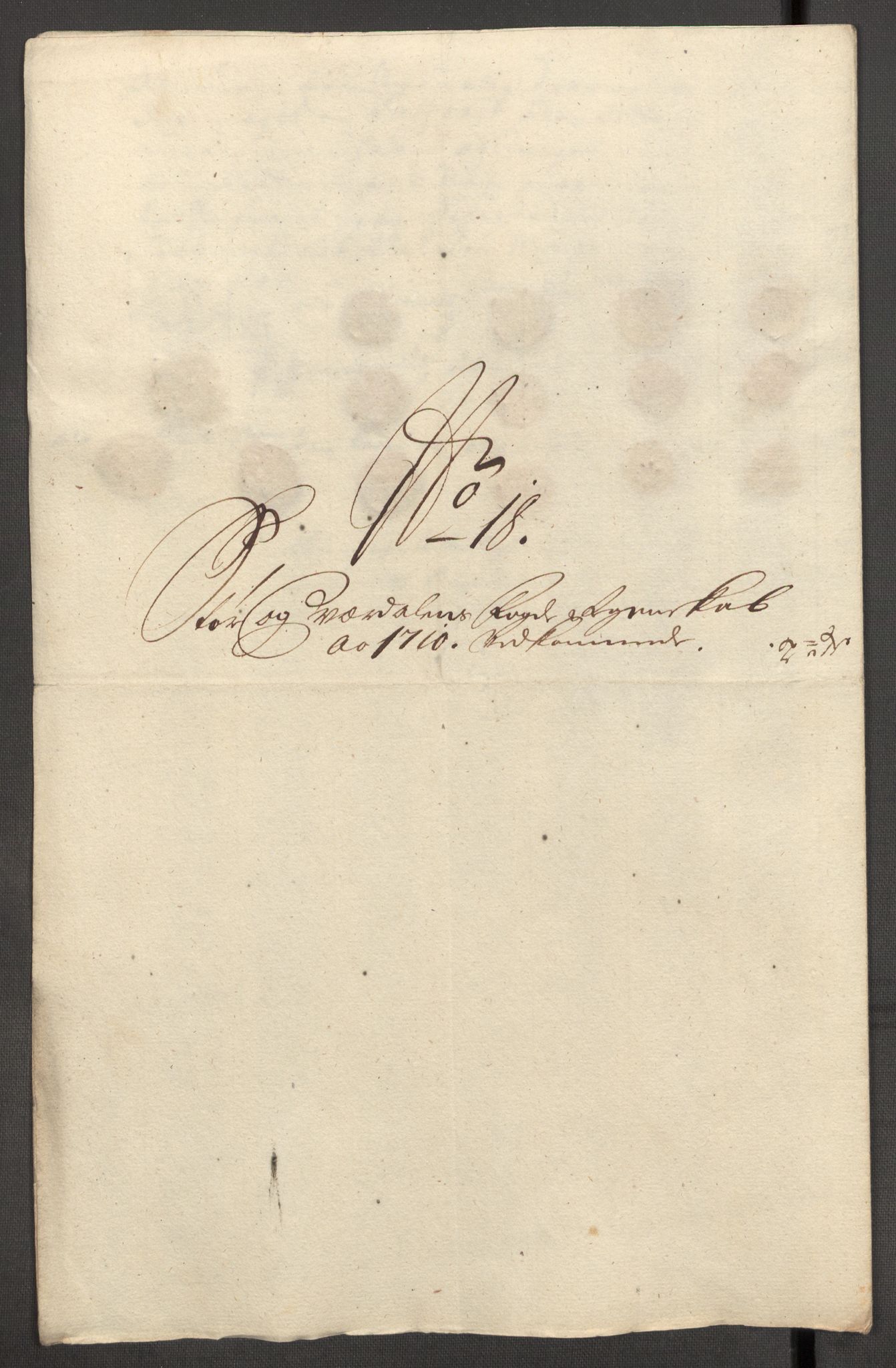 Rentekammeret inntil 1814, Reviderte regnskaper, Fogderegnskap, RA/EA-4092/R62/L4200: Fogderegnskap Stjørdal og Verdal, 1710, p. 187