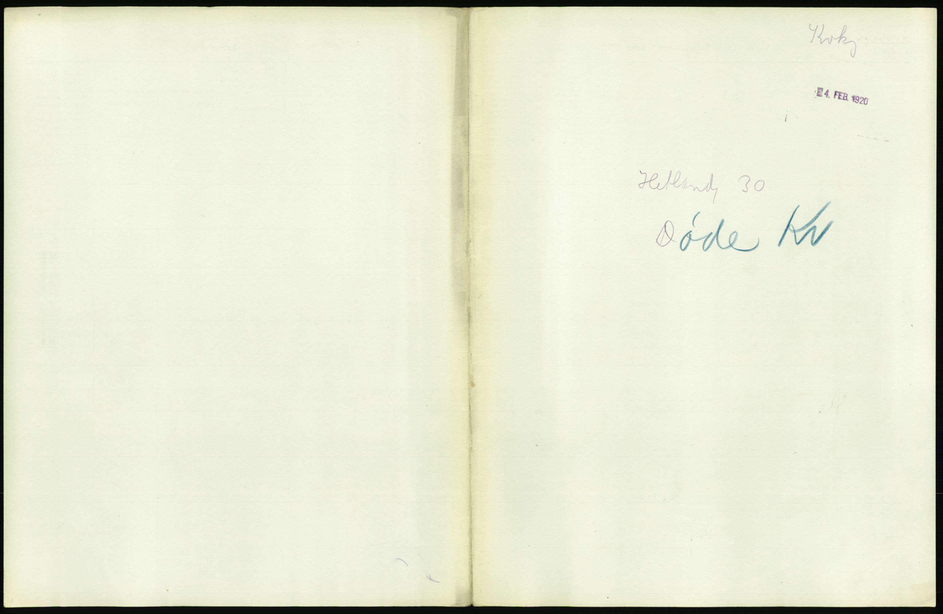 Statistisk sentralbyrå, Sosiodemografiske emner, Befolkning, AV/RA-S-2228/D/Df/Dfb/Dfbi/L0030: Rogaland fylke: Døde. Bygder og byer., 1919, p. 249