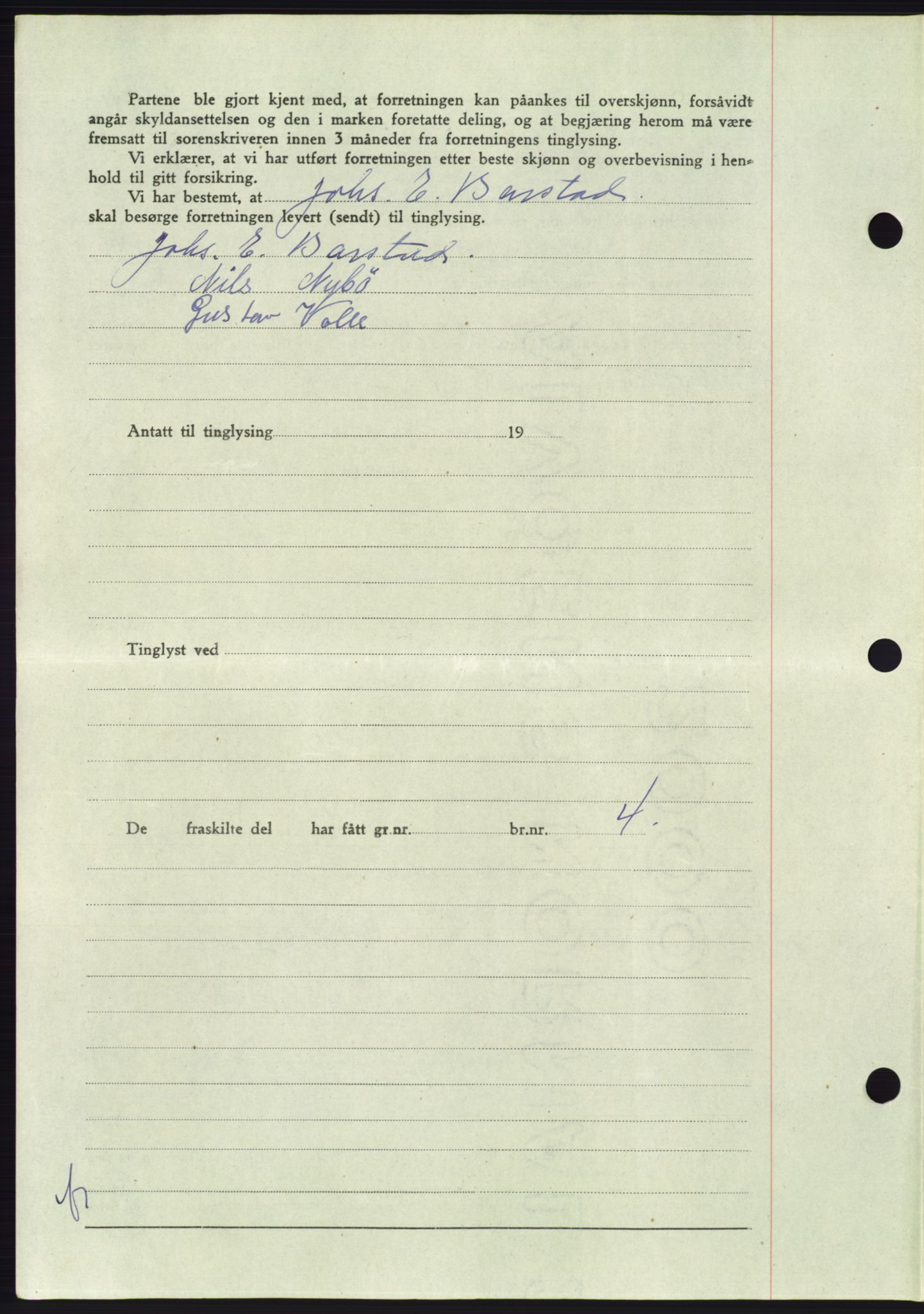 Søre Sunnmøre sorenskriveri, AV/SAT-A-4122/1/2/2C/L0104: Mortgage book no. 30A, 1956-1956, Diary no: : 1610/1956