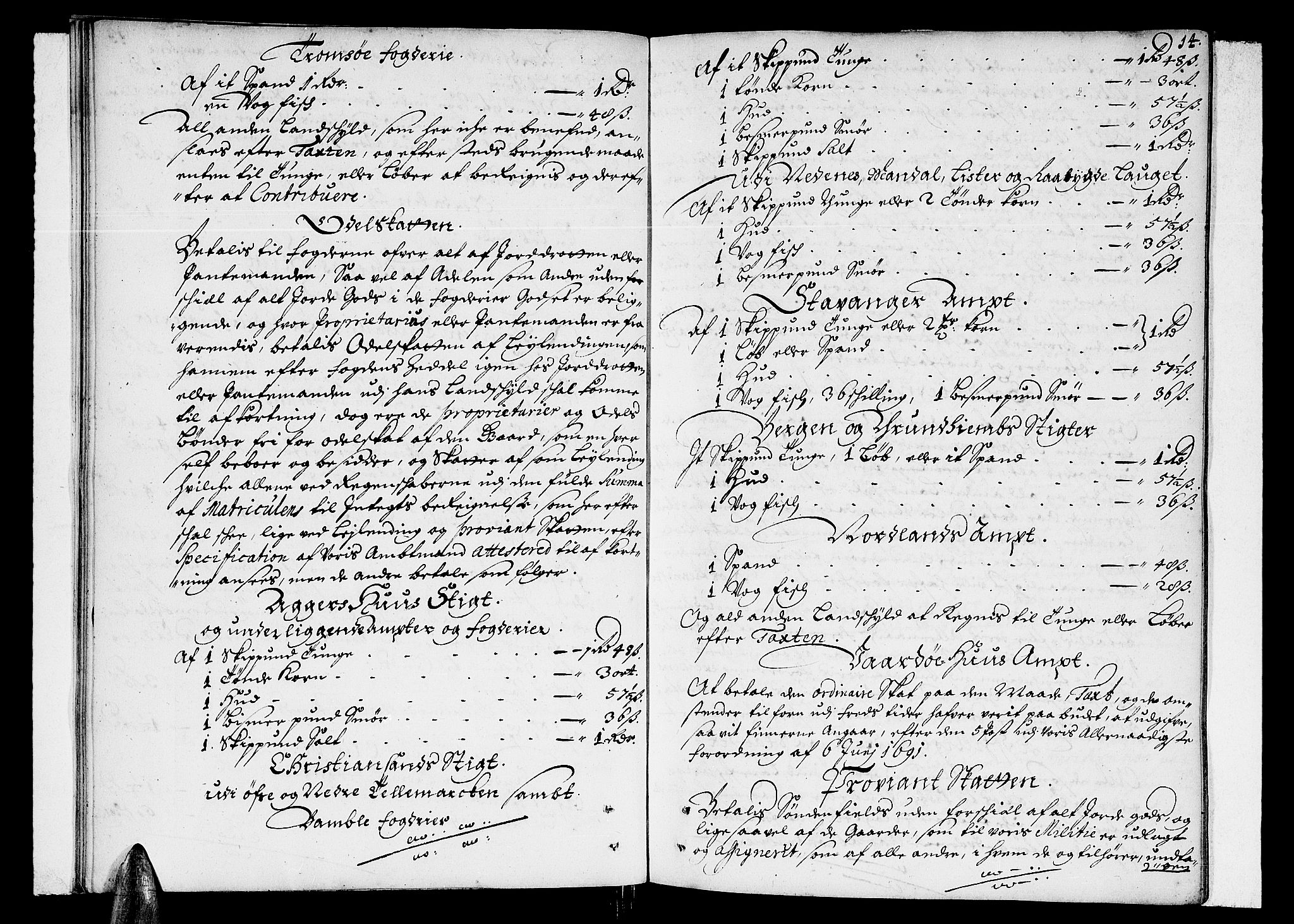 Helgeland sorenskriveri, AV/SAT-A-0004/1/1A/L0002: Tingbok 2, 1693-1700, p. 13b-14a