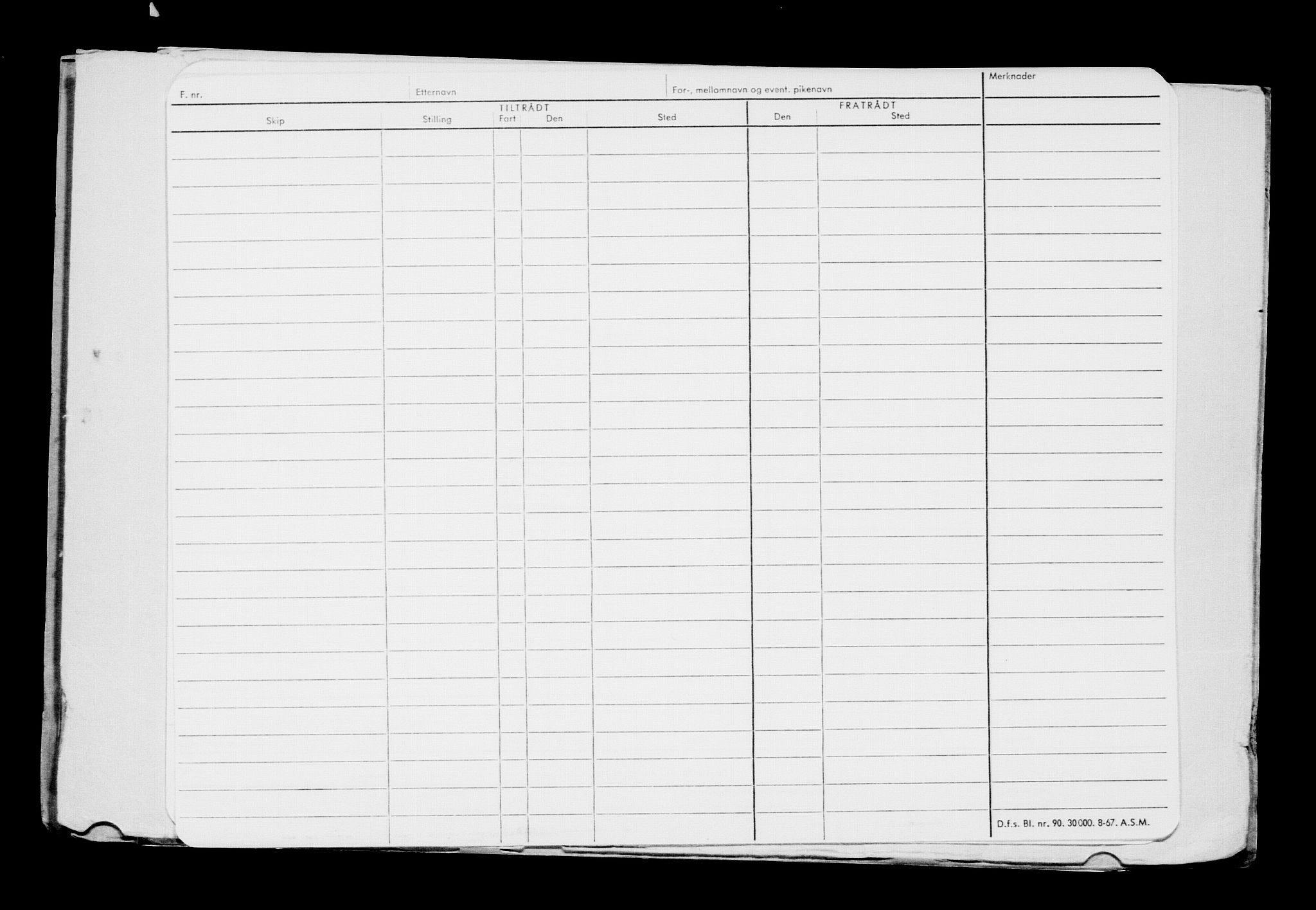 Direktoratet for sjømenn, AV/RA-S-3545/G/Gb/L0224: Hovedkort, 1923, p. 420