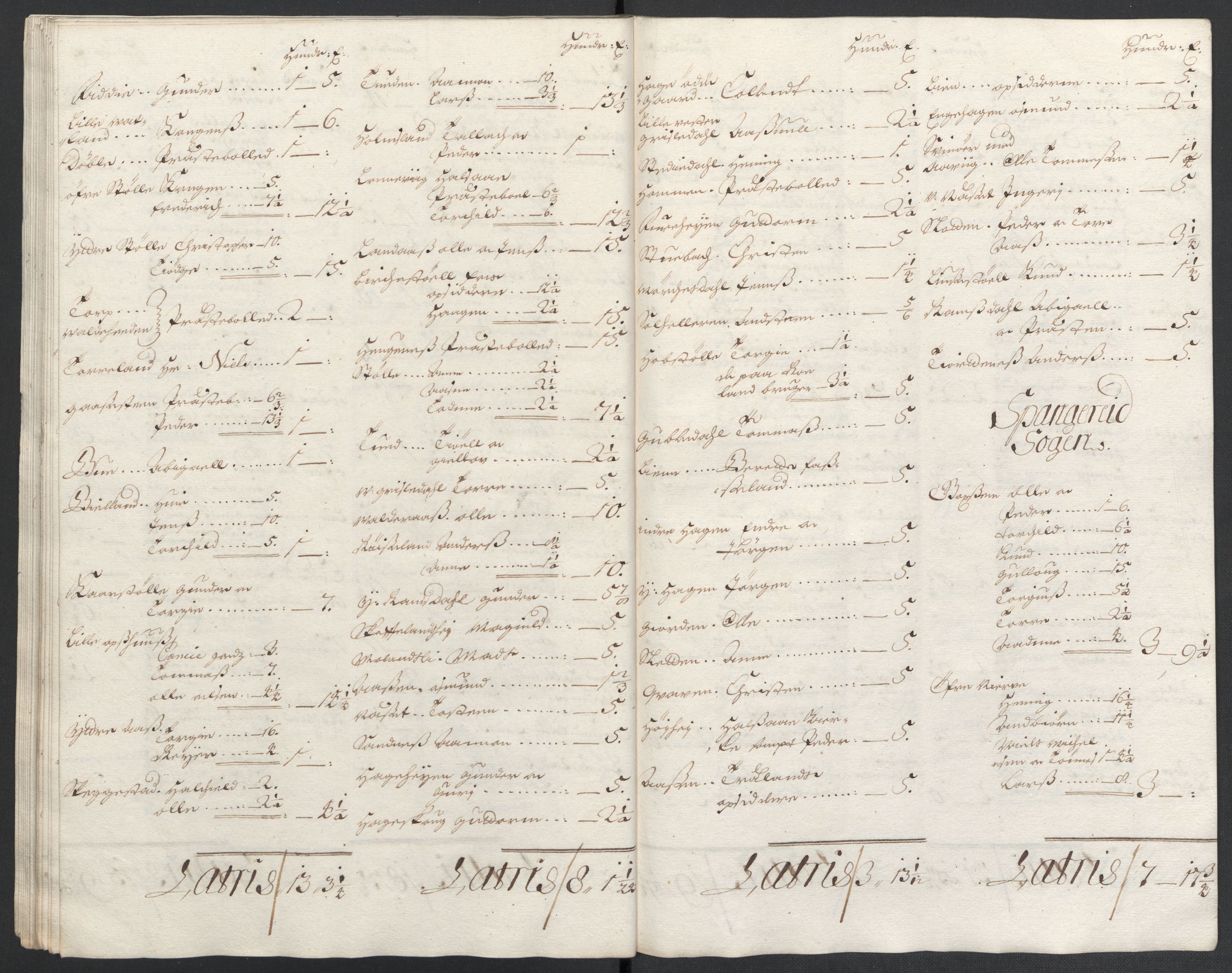 Rentekammeret inntil 1814, Reviderte regnskaper, Fogderegnskap, AV/RA-EA-4092/R43/L2546: Fogderegnskap Lista og Mandal, 1696-1697, p. 256