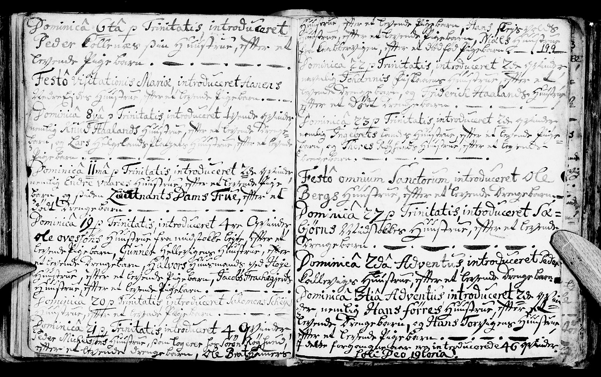 Avaldsnes sokneprestkontor, AV/SAST-A -101851/H/Ha/Haa/L0001: Parish register (official) no. A 1, 1711-1764, p. 199