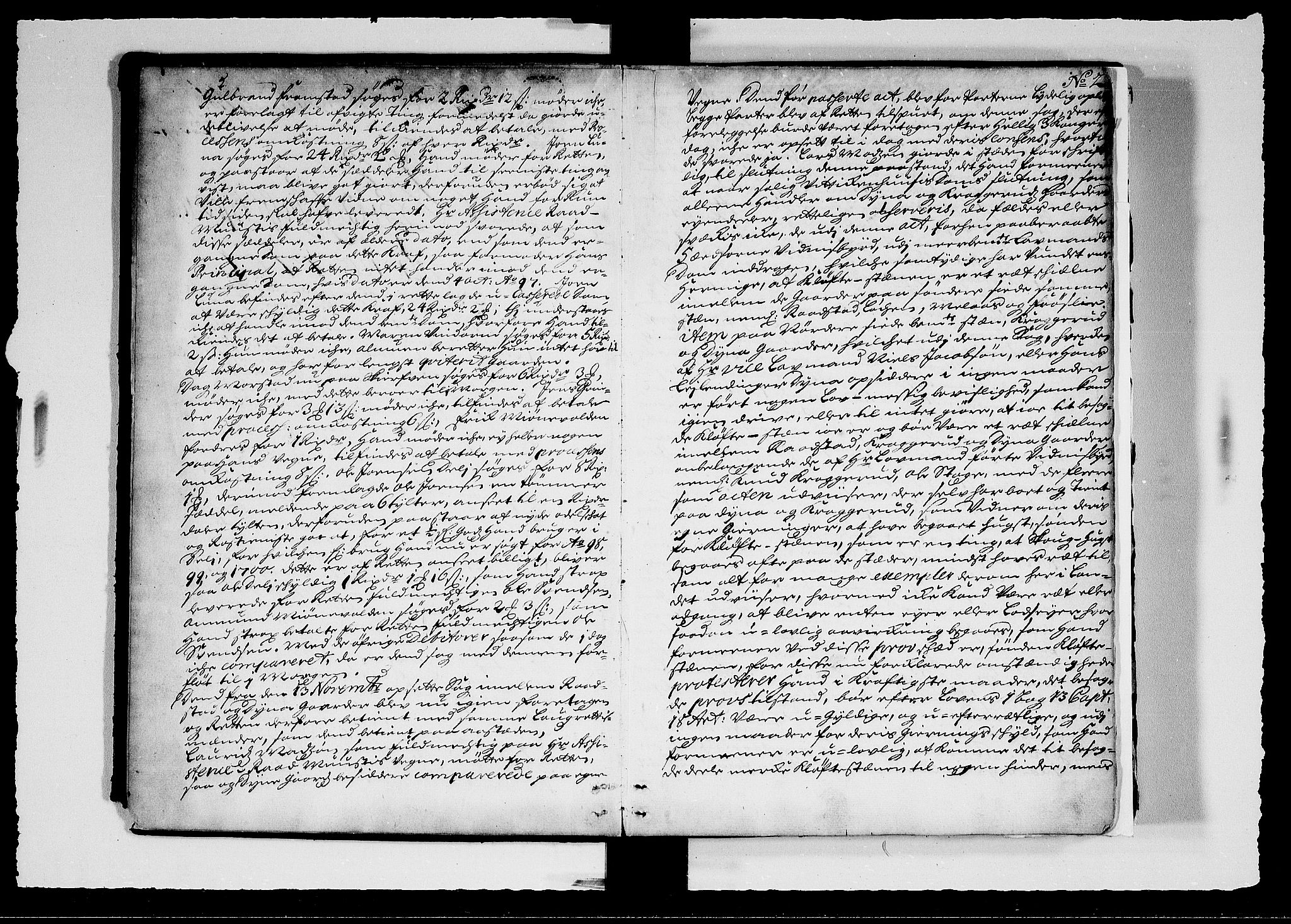 Hadeland, Land og Valdres sorenskriveri, AV/SAH-TING-028/G/Gb/L0037: Tingbok, 1701, p. 1b-2a