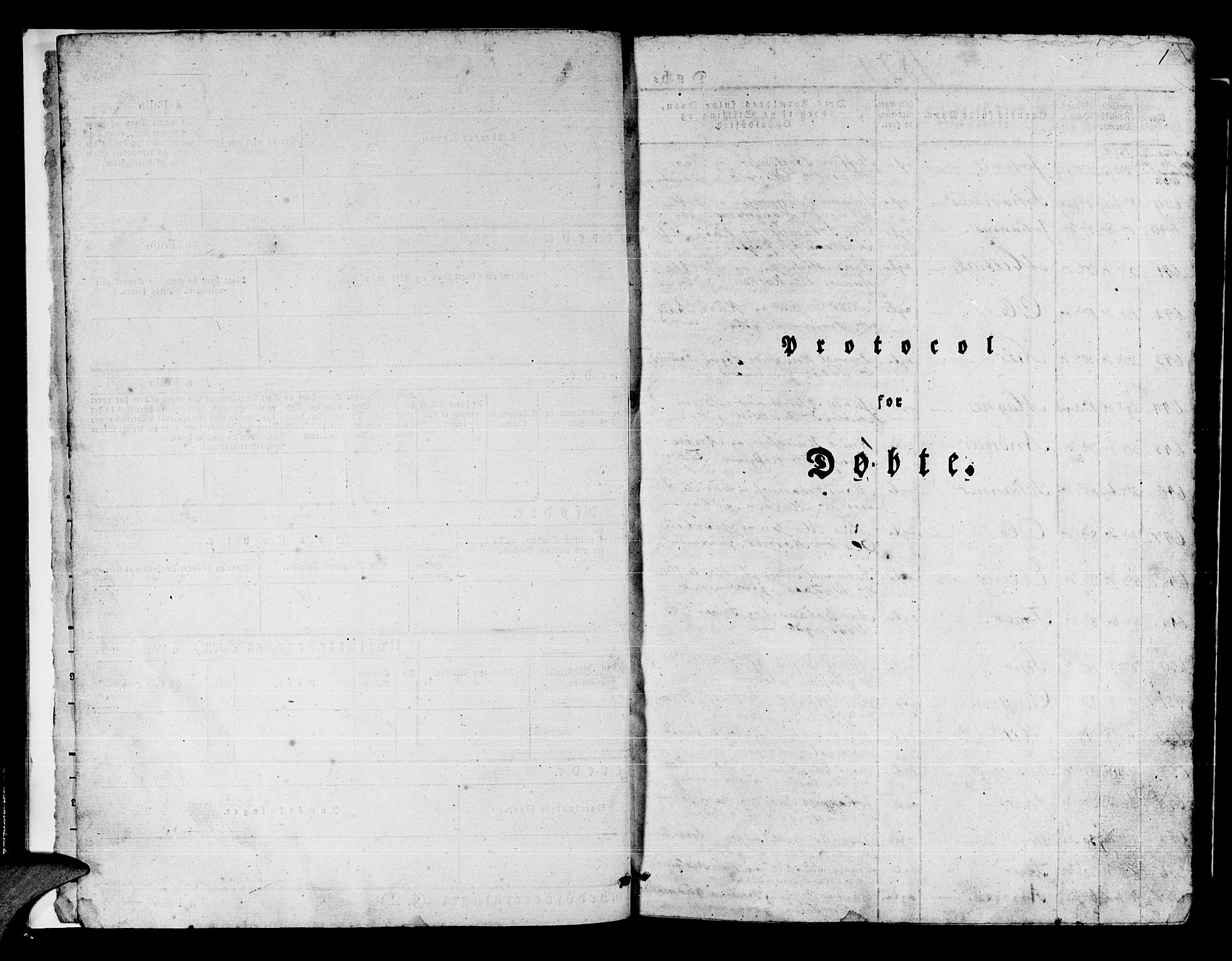 Manger sokneprestembete, SAB/A-76801/H/Haa: Parish register (official) no. A 4, 1824-1838, p. 1