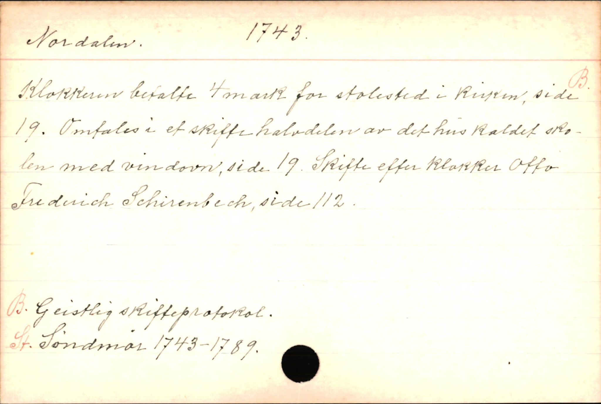 Haugen, Johannes - lærer, AV/SAB-SAB/PA-0036/01/L0001: Om klokkere og lærere, 1521-1904, p. 10899