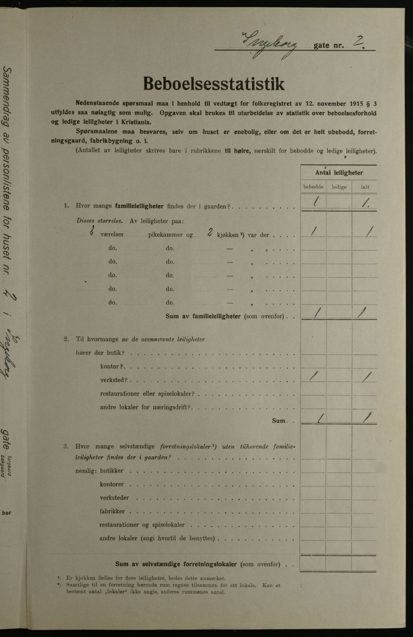 OBA, Municipal Census 1923 for Kristiania, 1923, p. 48891