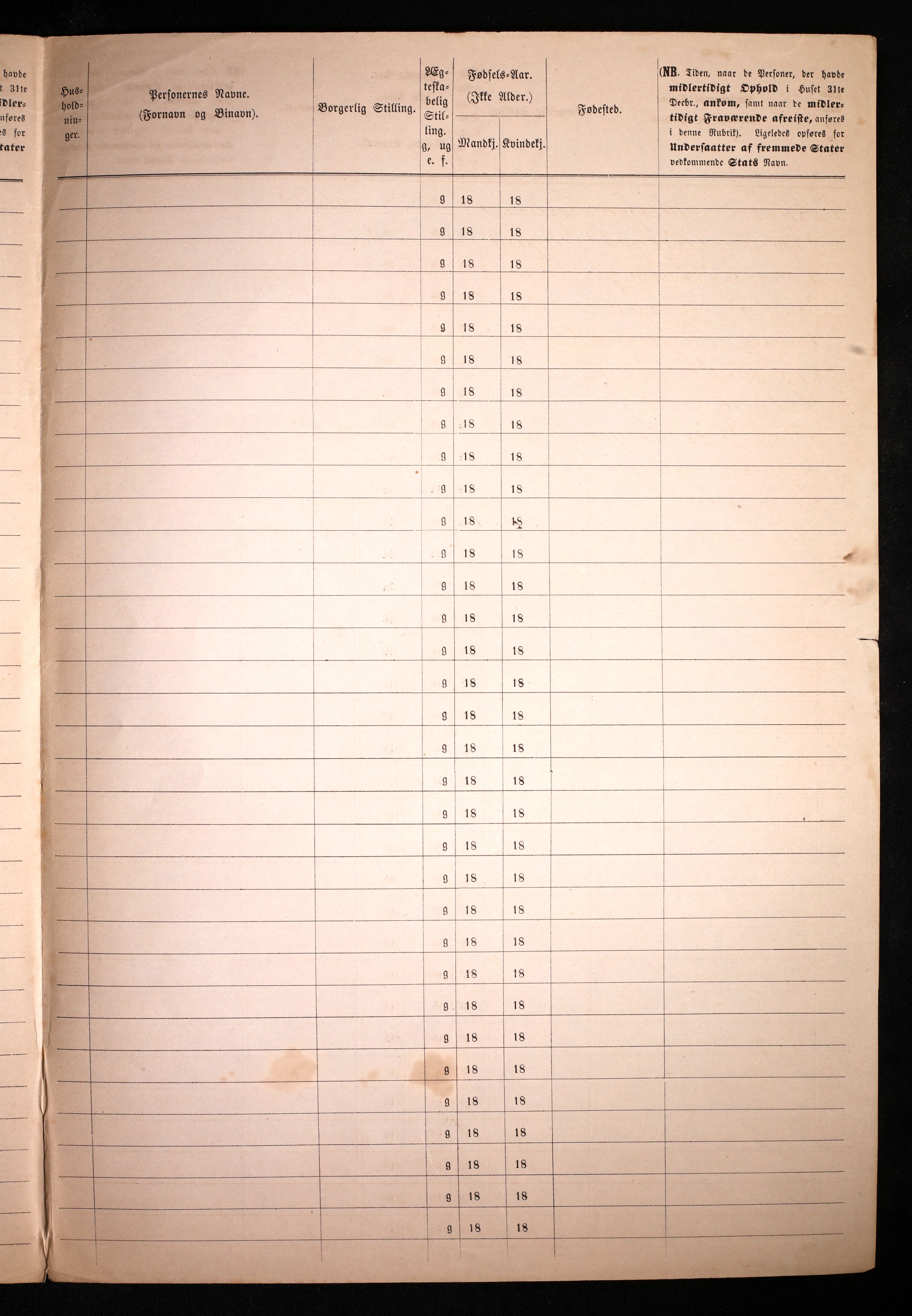 RA, 1870 census for 0101 Fredrikshald, 1870, p. 2241