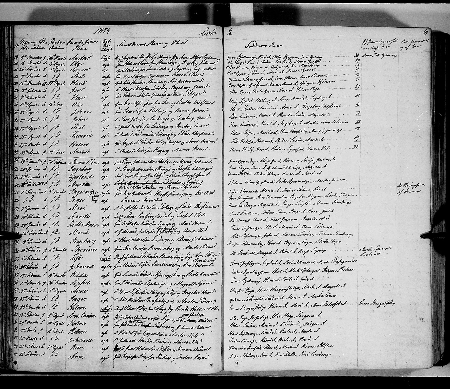 Jevnaker prestekontor, AV/SAH-PREST-116/H/Ha/Haa/L0006: Parish register (official) no. 6, 1837-1857, p. 69