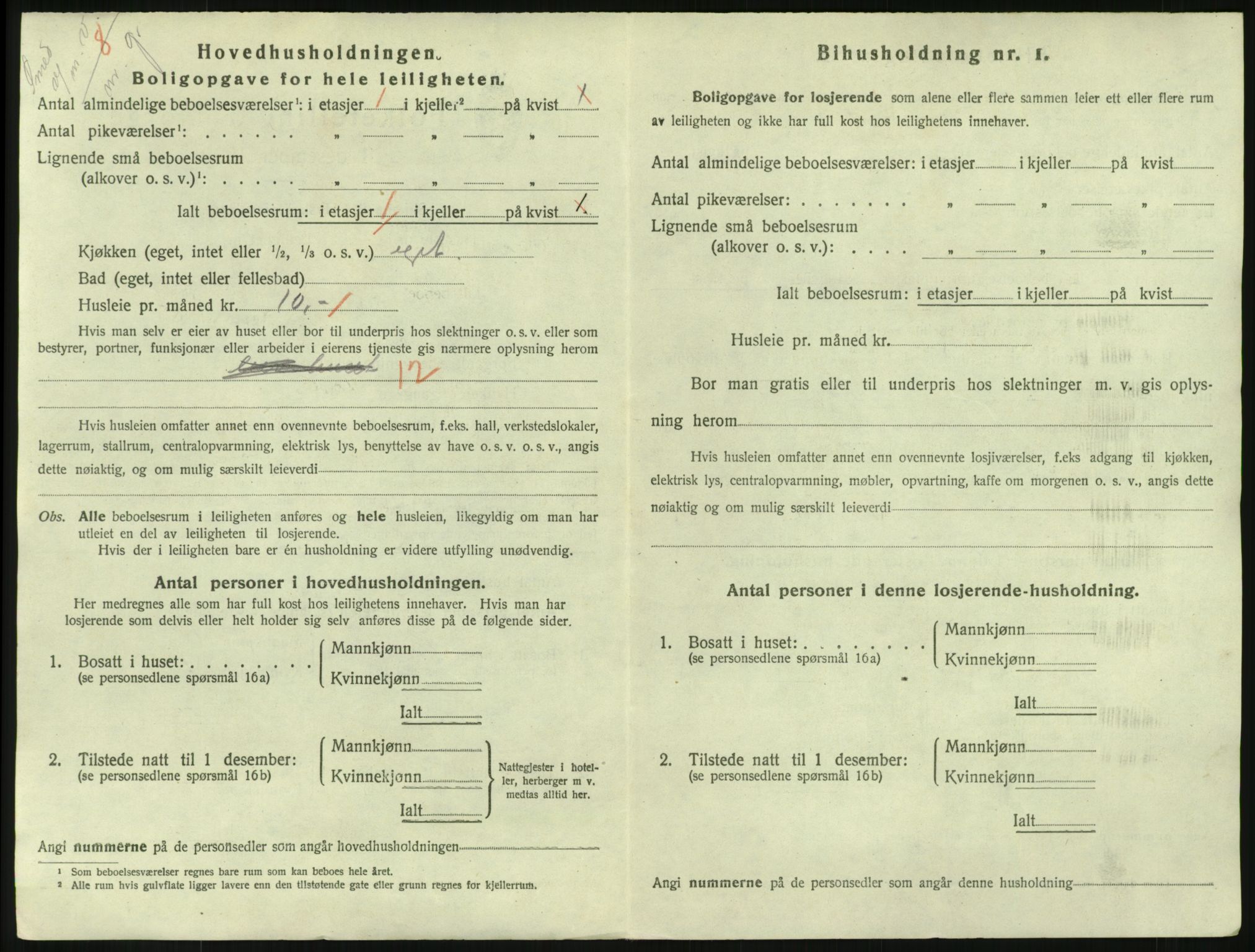 SAKO, 1920 census for Sandefjord, 1920, p. 1293