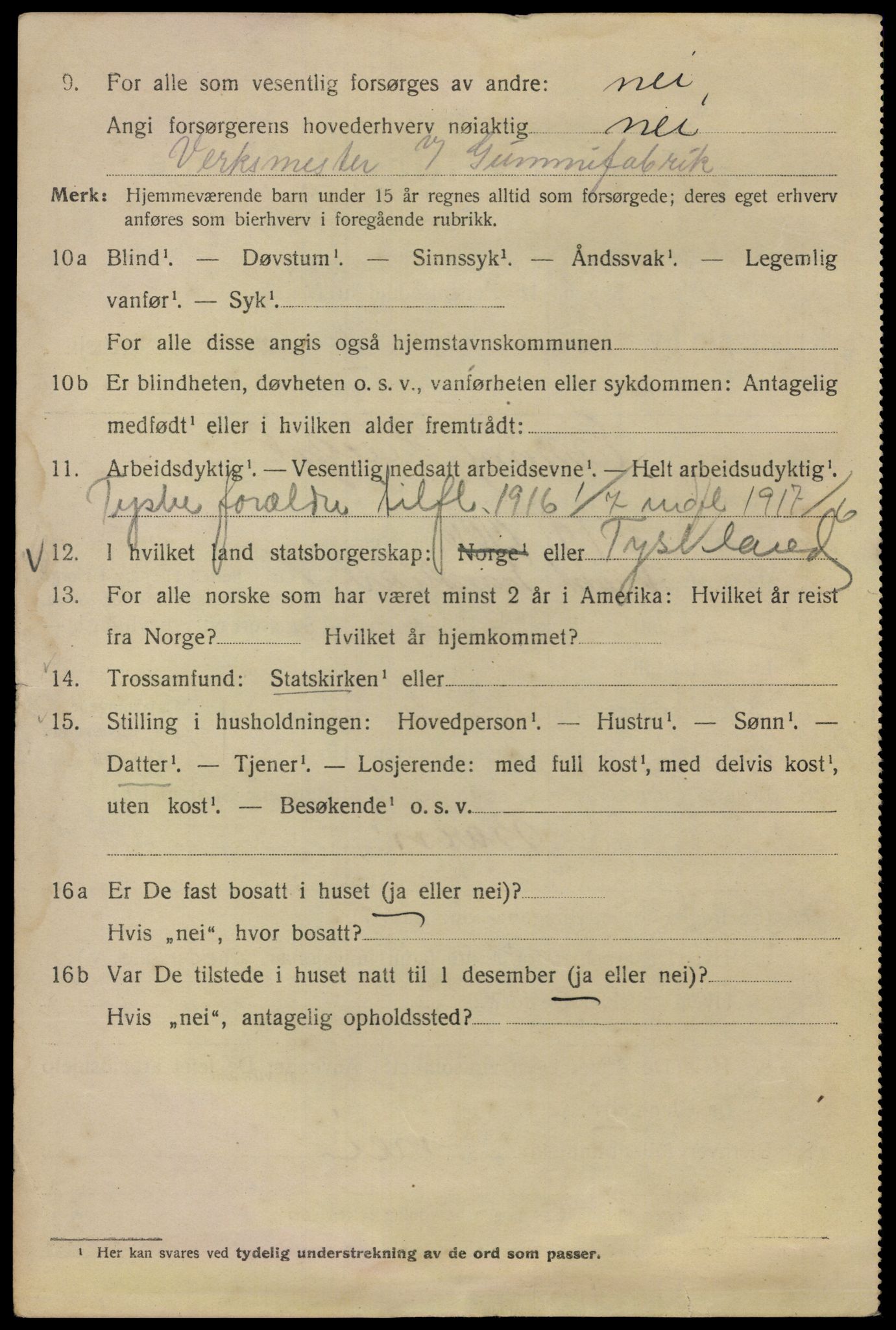 SAO, 1920 census for Kristiania, 1920, p. 237210