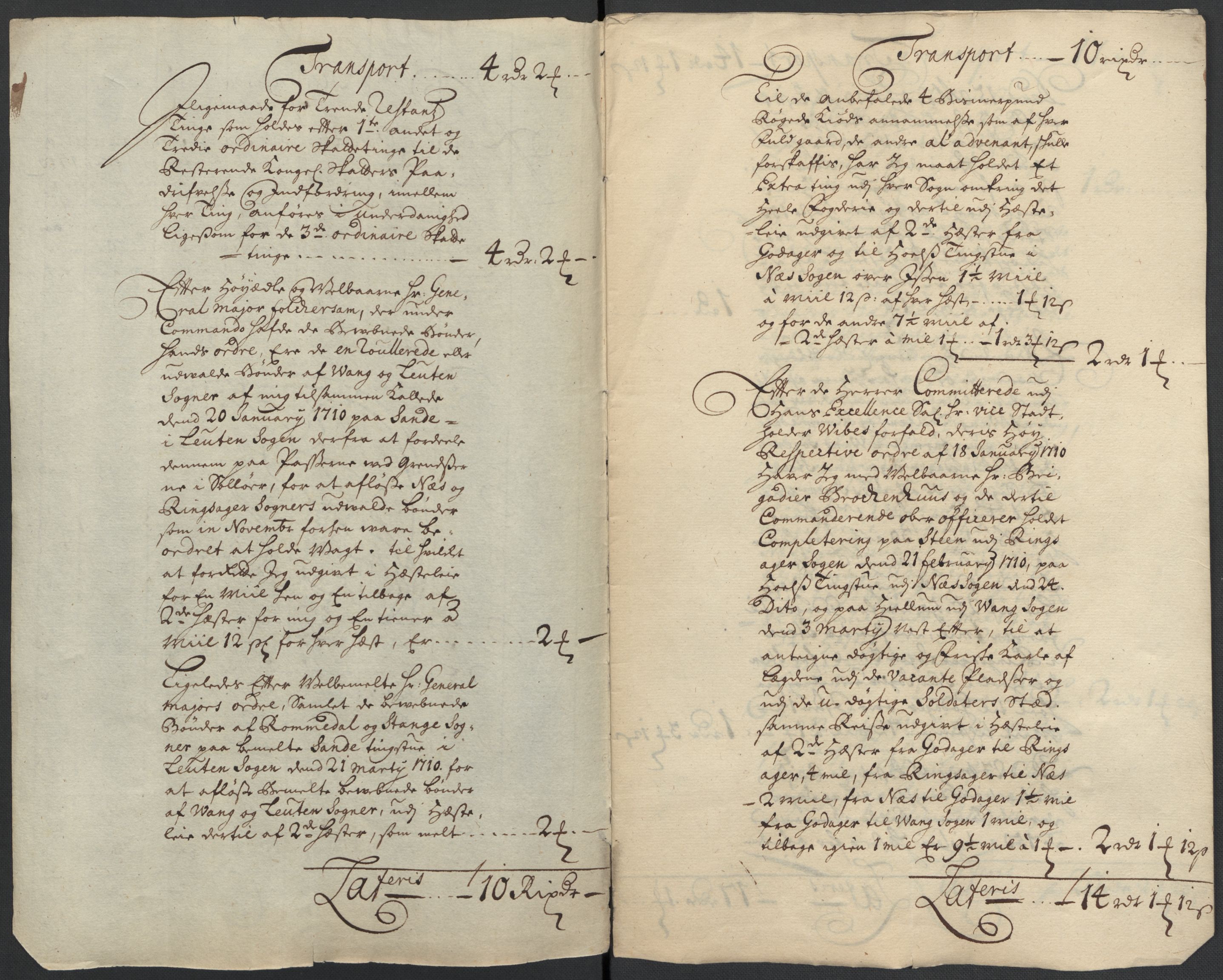 Rentekammeret inntil 1814, Reviderte regnskaper, Fogderegnskap, RA/EA-4092/R16/L1046: Fogderegnskap Hedmark, 1710, p. 314