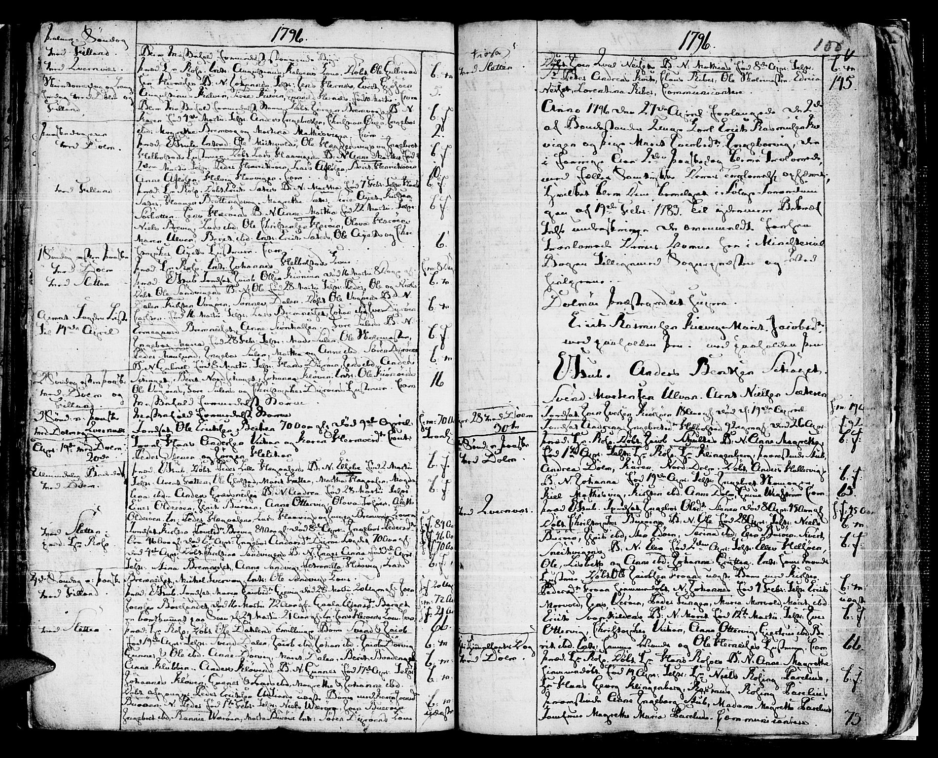 Ministerialprotokoller, klokkerbøker og fødselsregistre - Sør-Trøndelag, SAT/A-1456/634/L0526: Parish register (official) no. 634A02, 1775-1818, p. 100