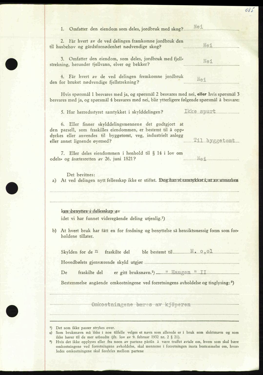 Nordmøre sorenskriveri, AV/SAT-A-4132/1/2/2Ca: Mortgage book no. A113, 1949-1950, Diary no: : 290/1950