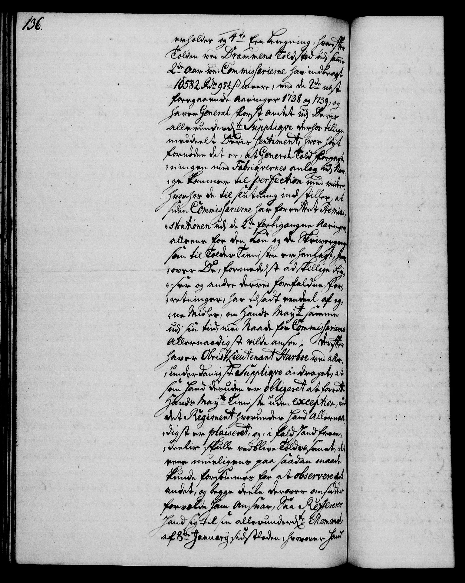 Rentekammeret, Kammerkanselliet, AV/RA-EA-3111/G/Gh/Gha/L0024: Norsk ekstraktmemorialprotokoll (merket RK 53.69), 1742-1743, p. 136